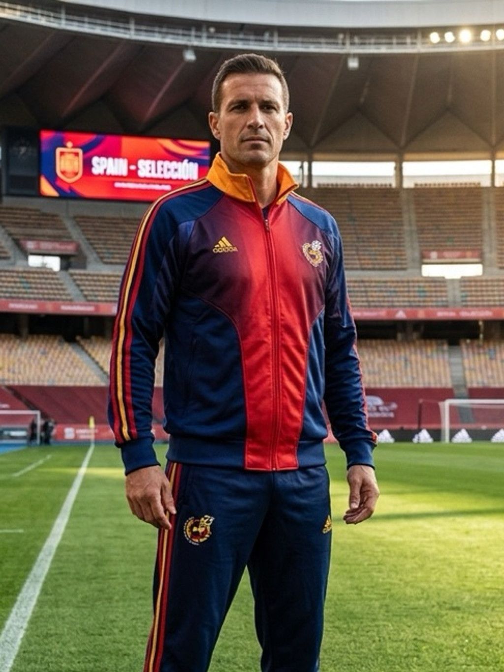 Adidas Adidas Spain RFEF National Team Soccer Track Suit Men's L Size US L / EU 52-54 / 3 - 1 Thumbnail