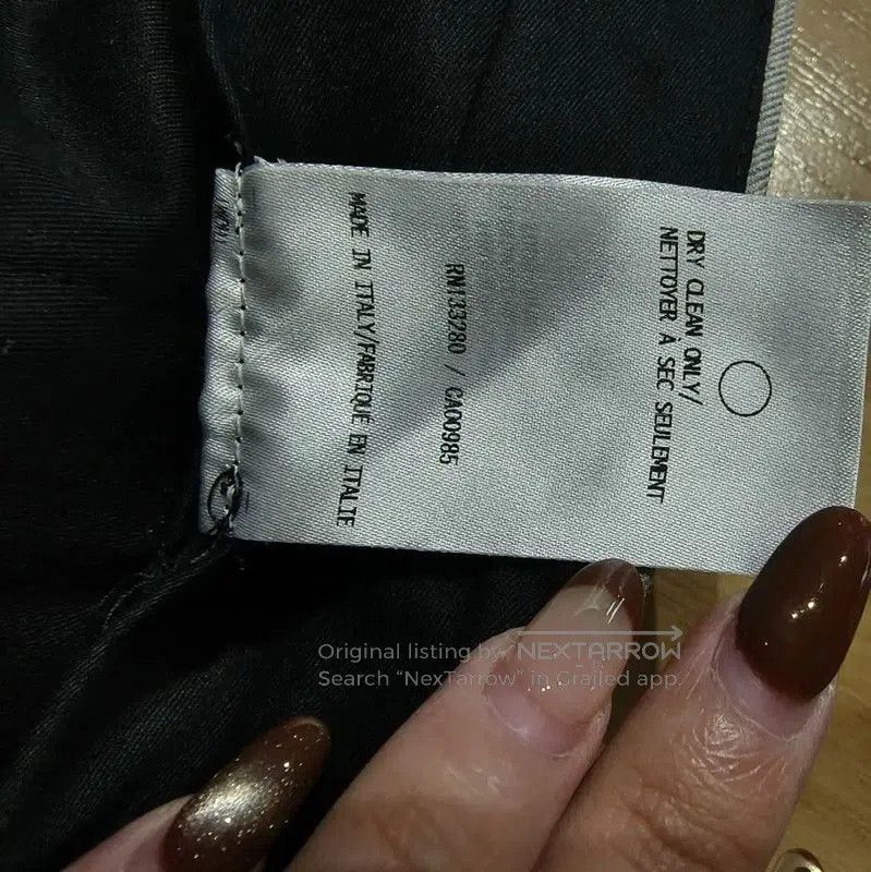 Thom Browne Thom Browne XL Gray Polyester Women's Casual Pants . Size 30" / US 8 / IT 44 - 6 Thumbnail