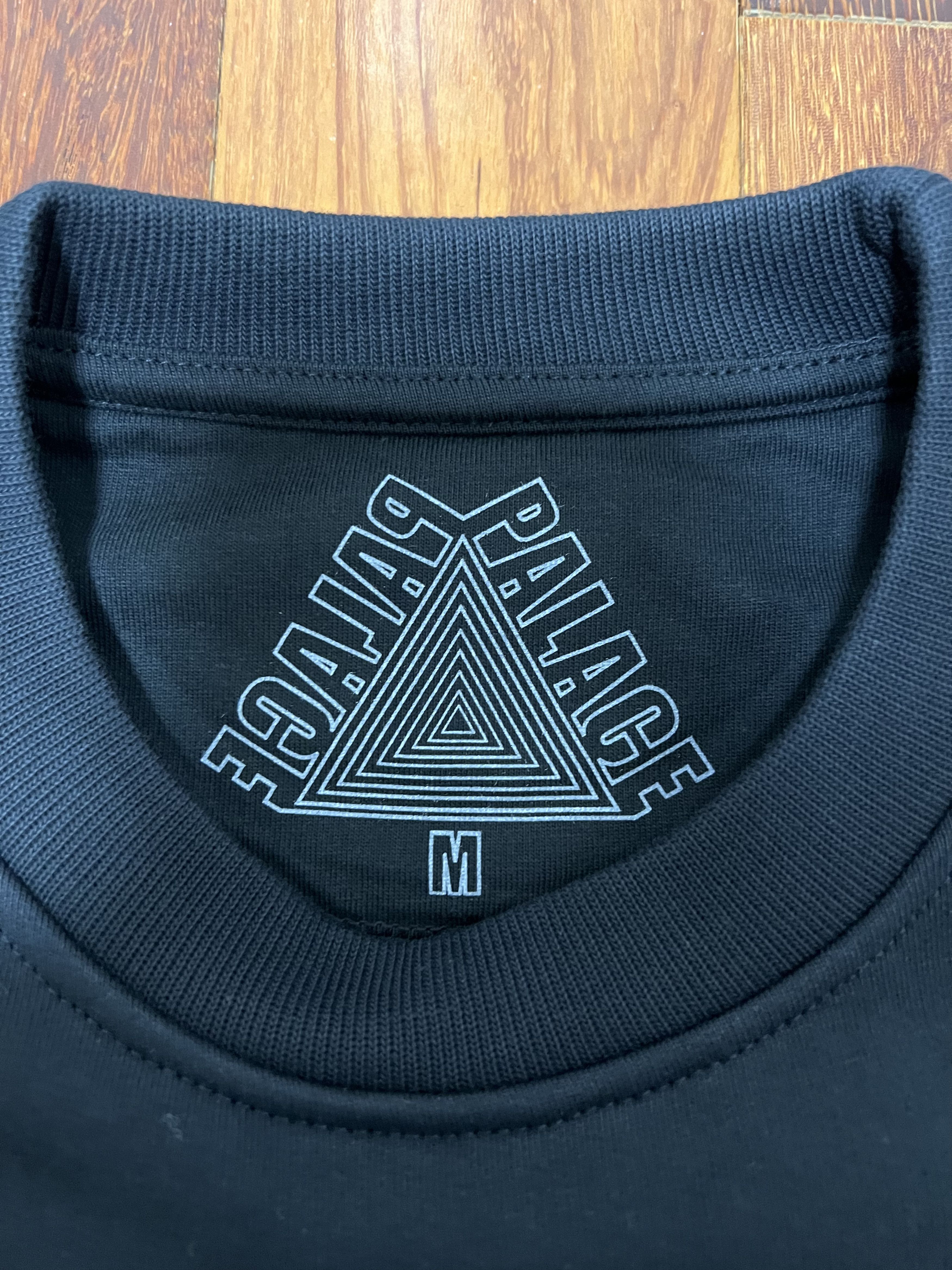 Palace 💚 2019 Palace Split P3 Crew Black Medium NEW Size US M / EU 48-50 / 2 - 7 Thumbnail
