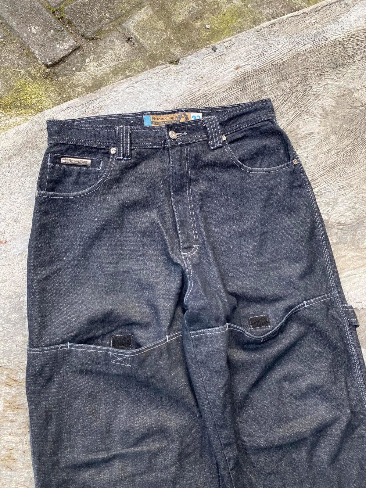 Snoop Dogg Snoop Dogg Carpenter Big Pocket Baggy Jeans🔥 Size US 32 / EU 48 - 4 Thumbnail