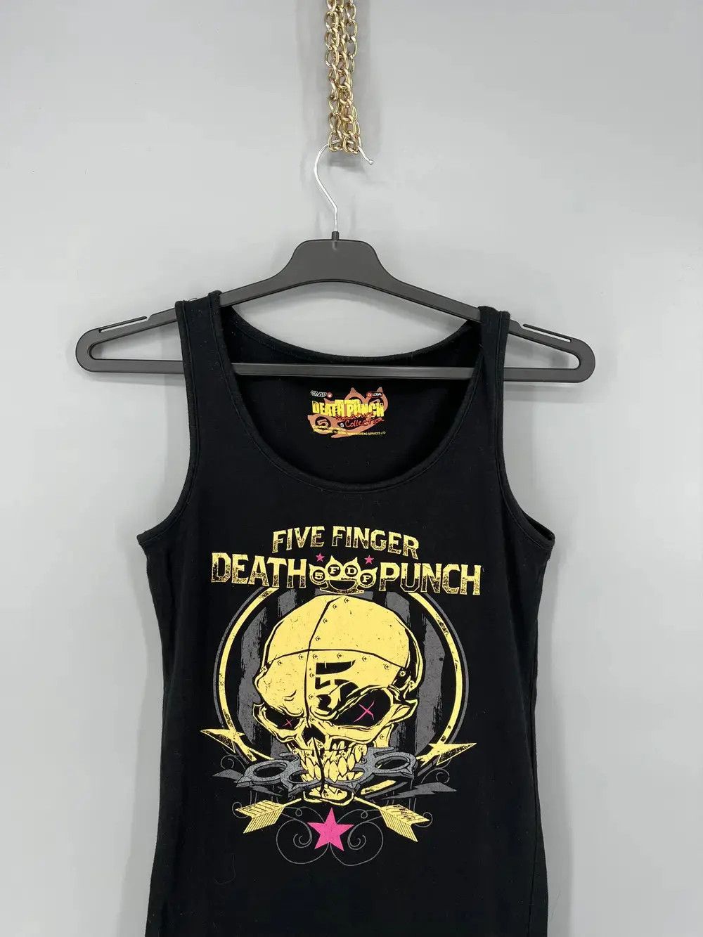 Band Tees Vintage Five Finger Death Punch streetwear vintage rock tee Size US S / EU 44-46 / 1 - 6 Thumbnail