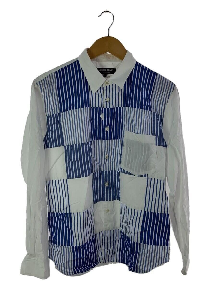 Comme des Garcons × Comme des Garcons Homme Deux Patchwork Button Shirt Size US S / EU 44-46 / 1 - 1 Thumbnail