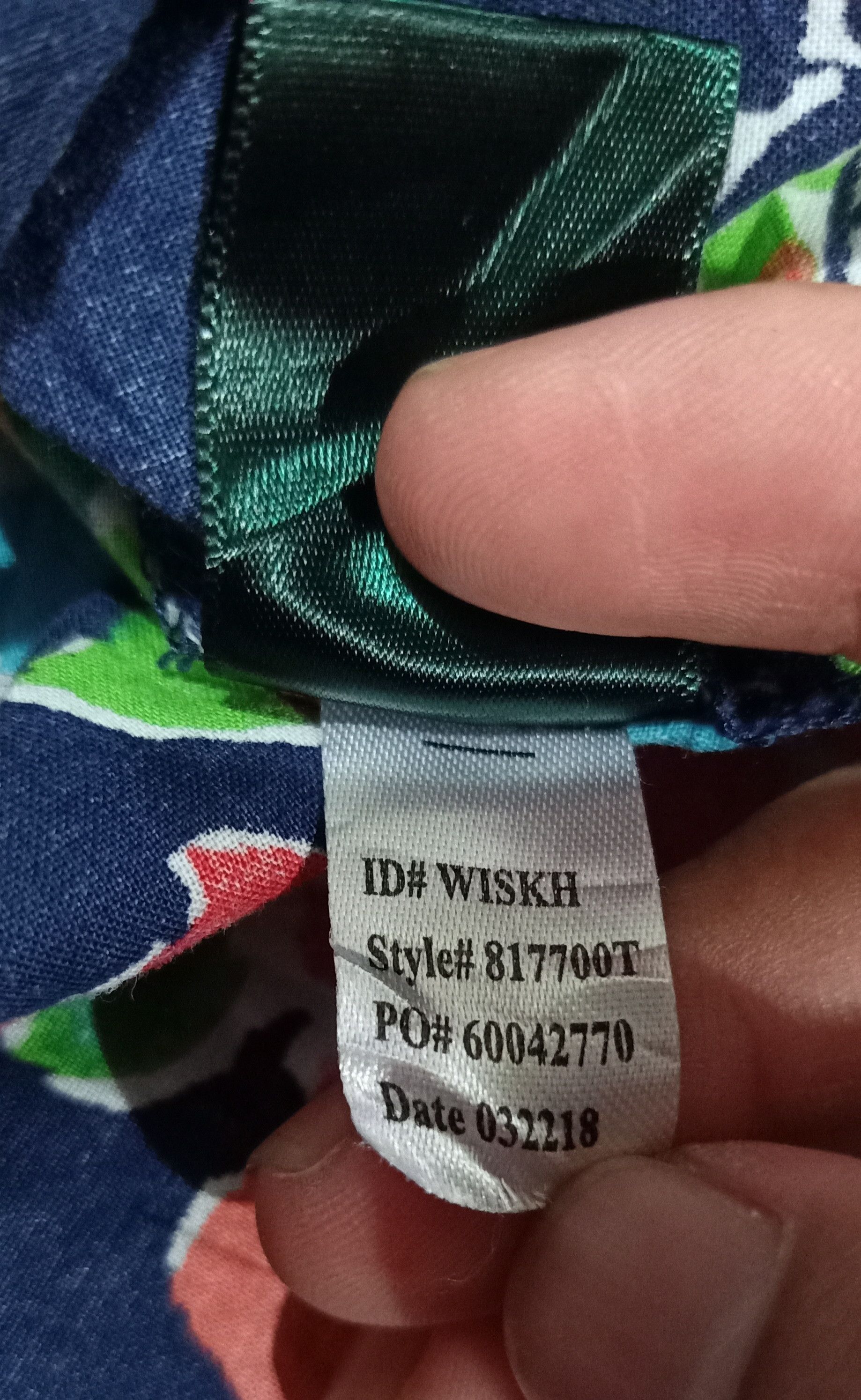 Japanese Brand × Lauren Ralph Lauren × Ralph Lauren Rare Lauren Ralph Lauren Single Pocket Flower Art Design Size US L / EU 52-54 / 3 - 6 Thumbnail
