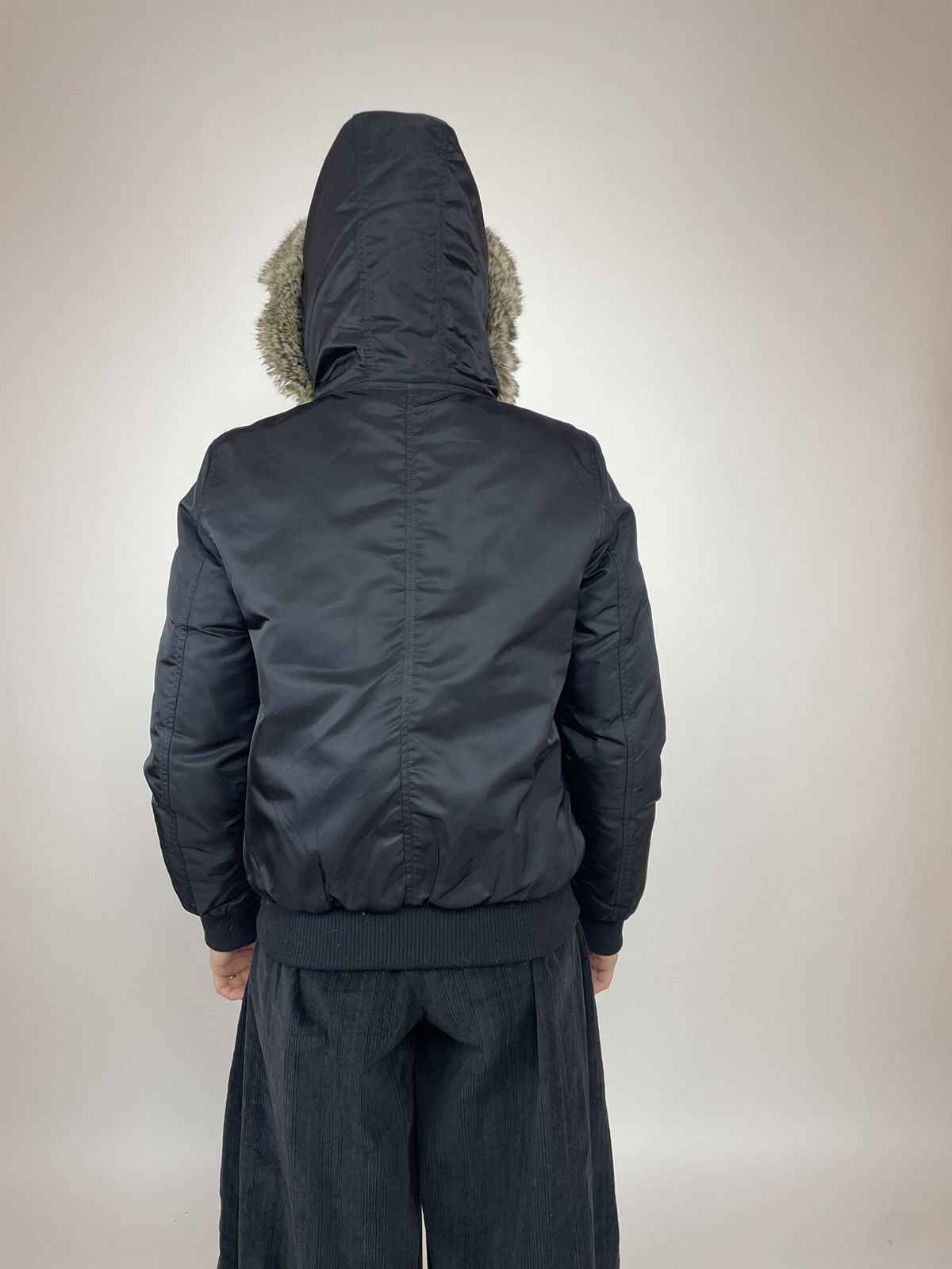 Levi's LEVI STRAUSS & CO. Hooded Down Jacket Levis Parka Black Size XS / US 0-2 / IT 36-38 - 7 Thumbnail