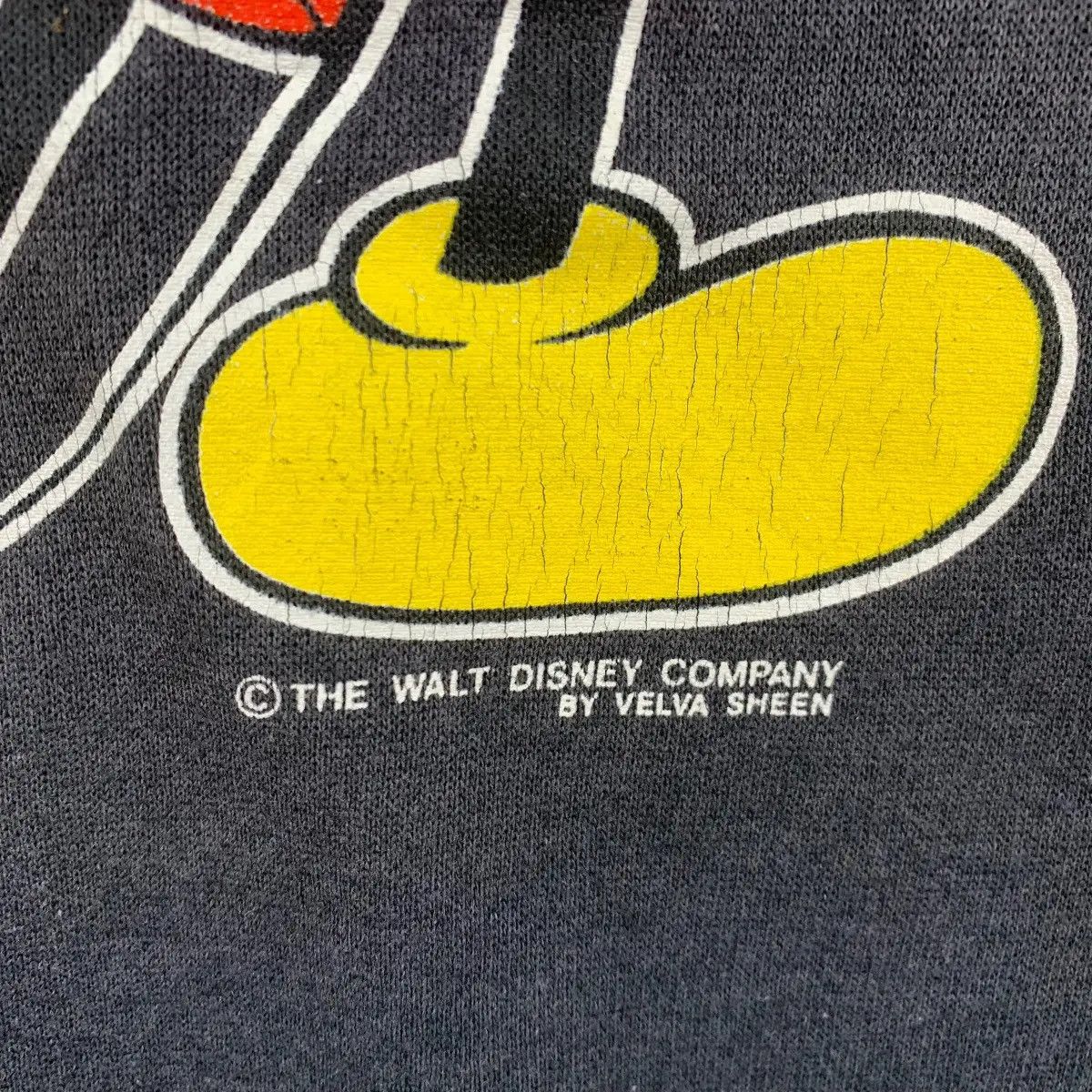 Disney Vintage 80’ VELVA SHEEN Disney Mickey Mouse Florida Size L / US 10 / IT 46 - 3 Thumbnail
