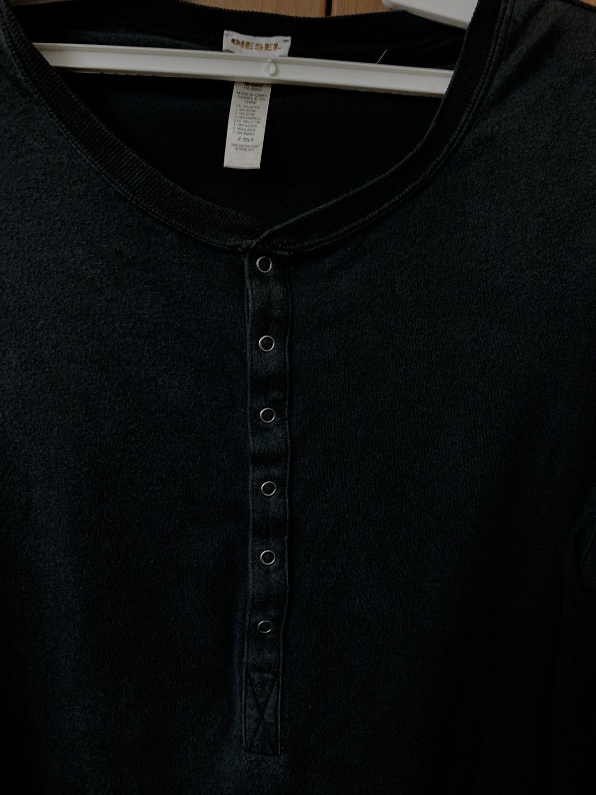 Diesel Diesel half button long sleeve shirt Size US M / EU 48-50 / 2 - 4 Thumbnail