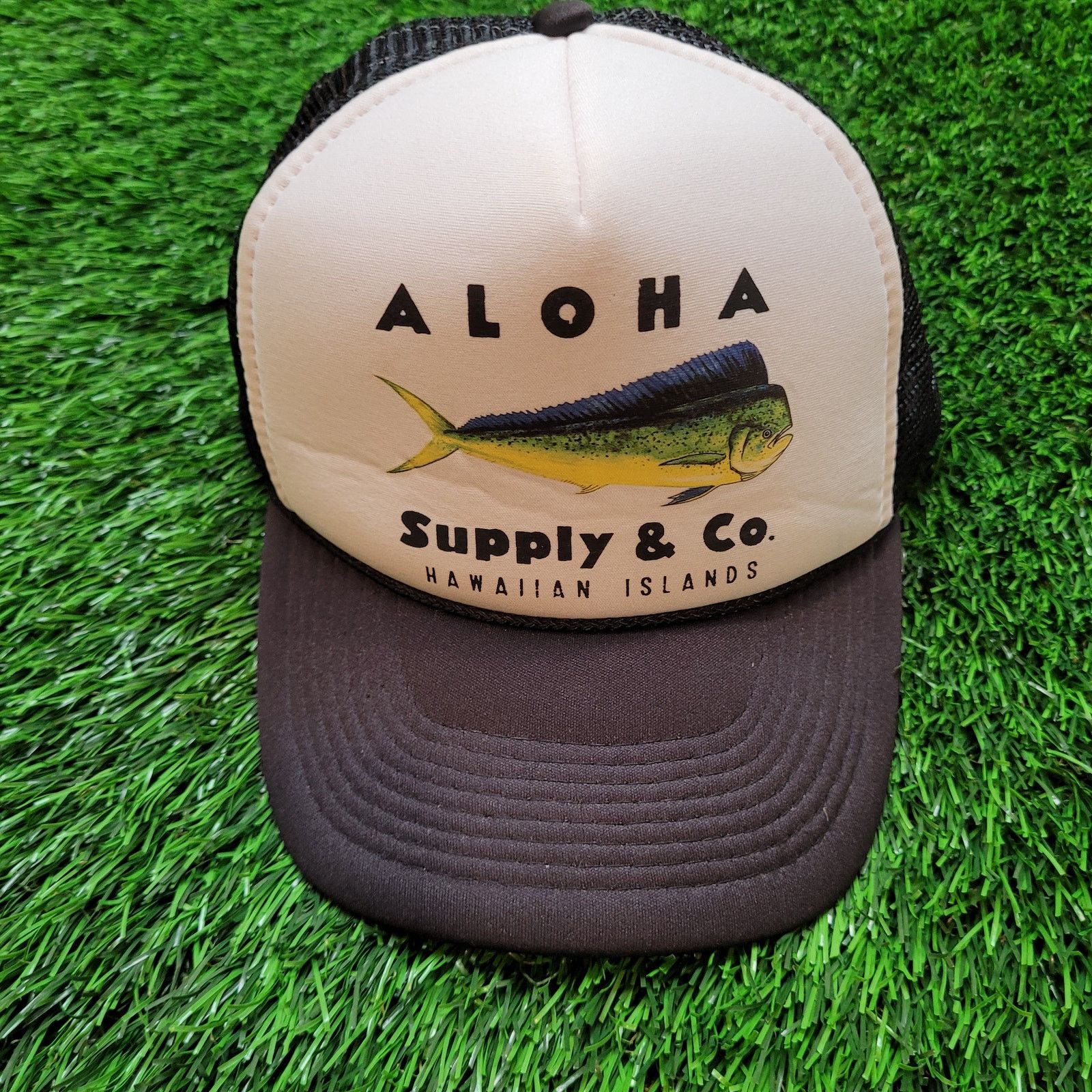 Other Aloha Supply Co. Mahi Mahi Fish Trucker Hat Snapback Size ONE SIZE - 1 Thumbnail