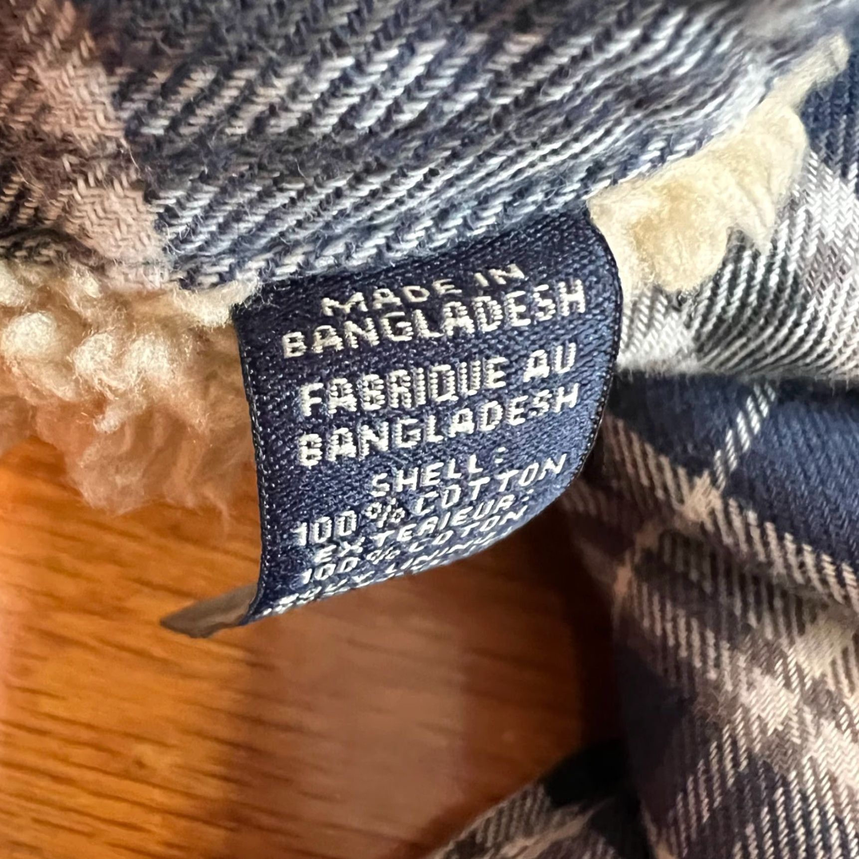 Wrangler VINTAGE Wrangler Shirt Mens 3XL Blue Plaid Sherpa Lined Button-Up Casual Western Outdoor Classic Workwear Size US XXL / EU 58 / 5 - 7 Thumbnail