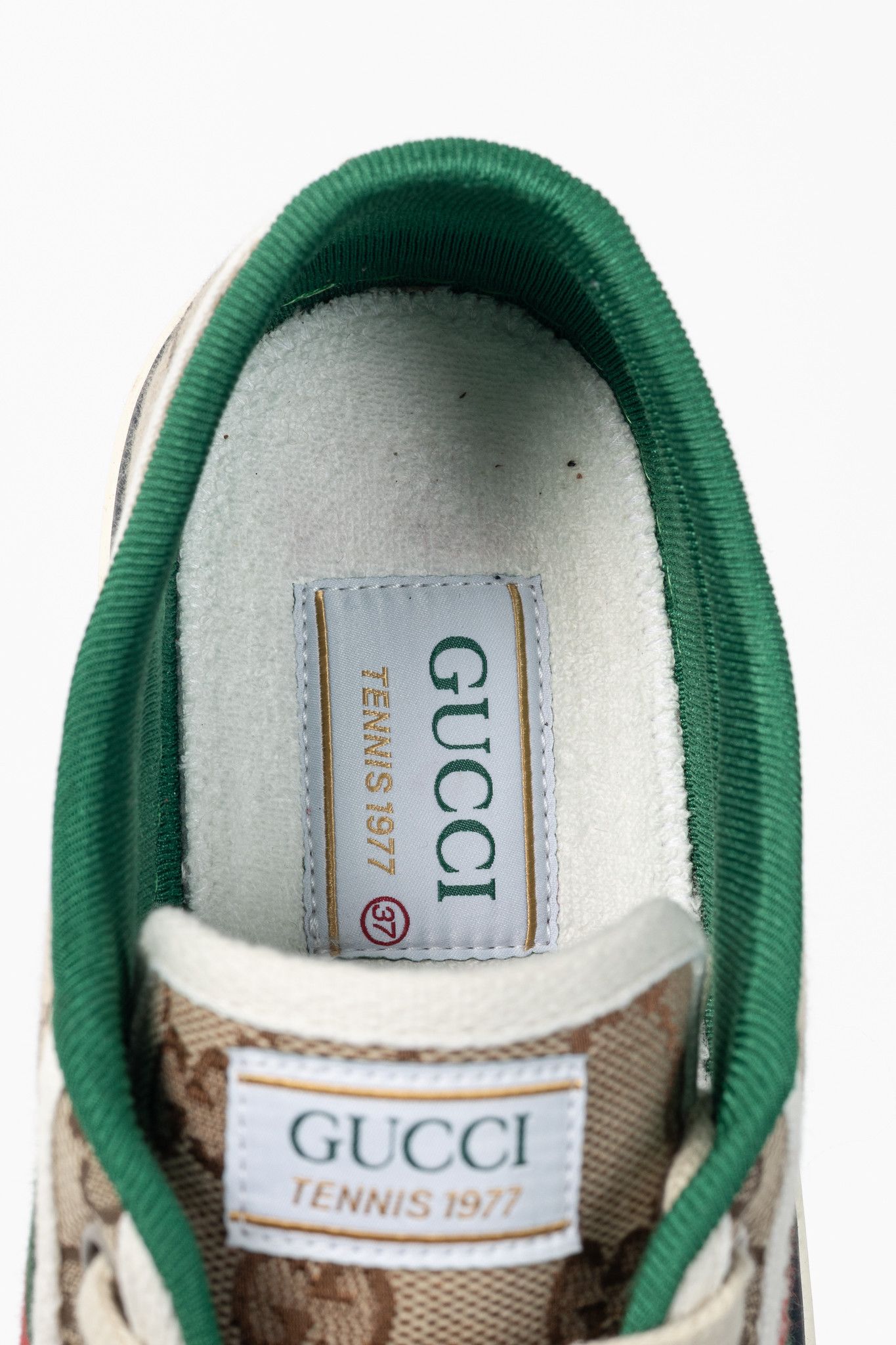 Gucci Gucci Gucci Tennis 1977 Original GG Canvas Sneakers Size US 6.5 / IT 36.5 - 10 Thumbnail