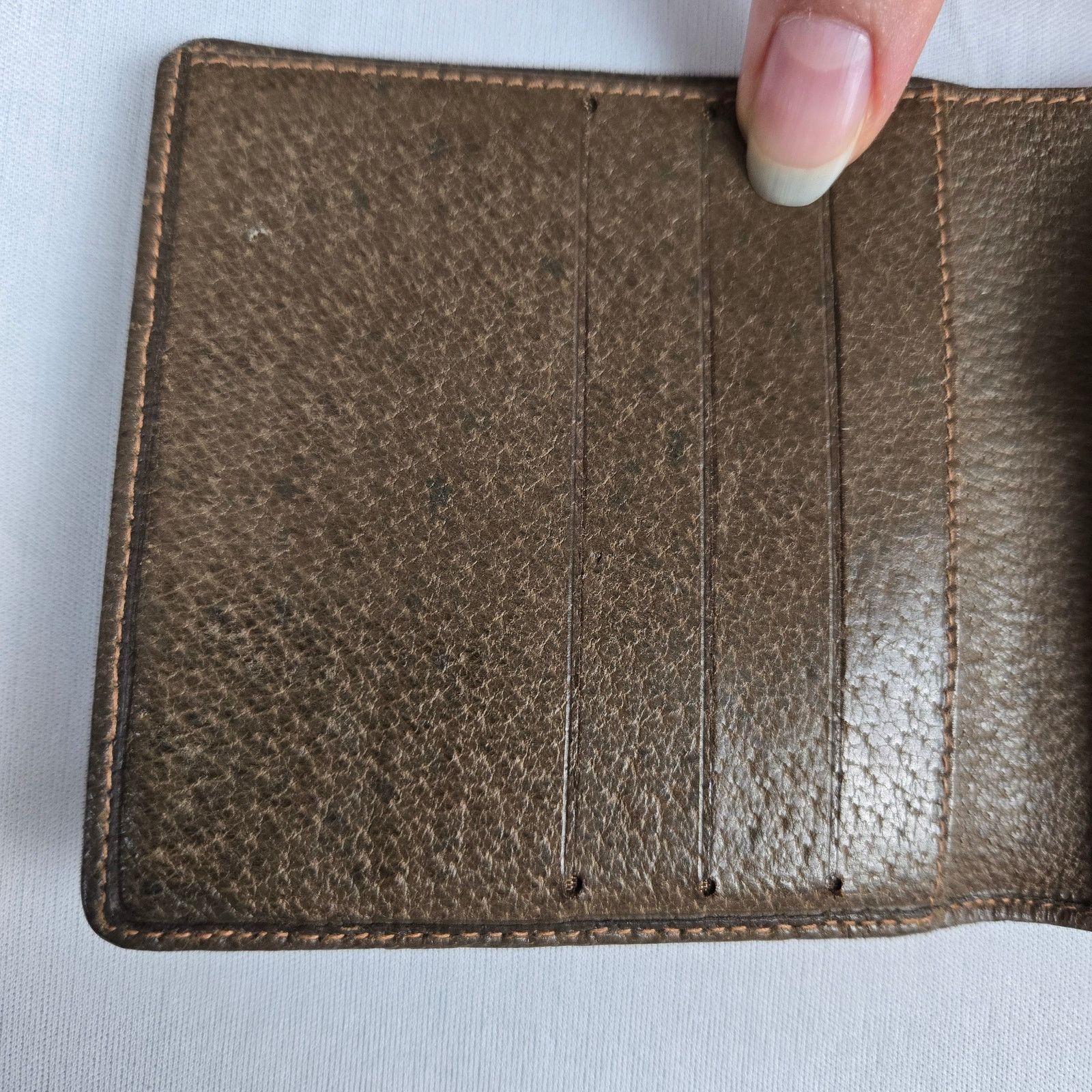 Gucci Gucci GG Monogram Plus Bifold Wallet Vintage Size ONE SIZE - 5 Thumbnail