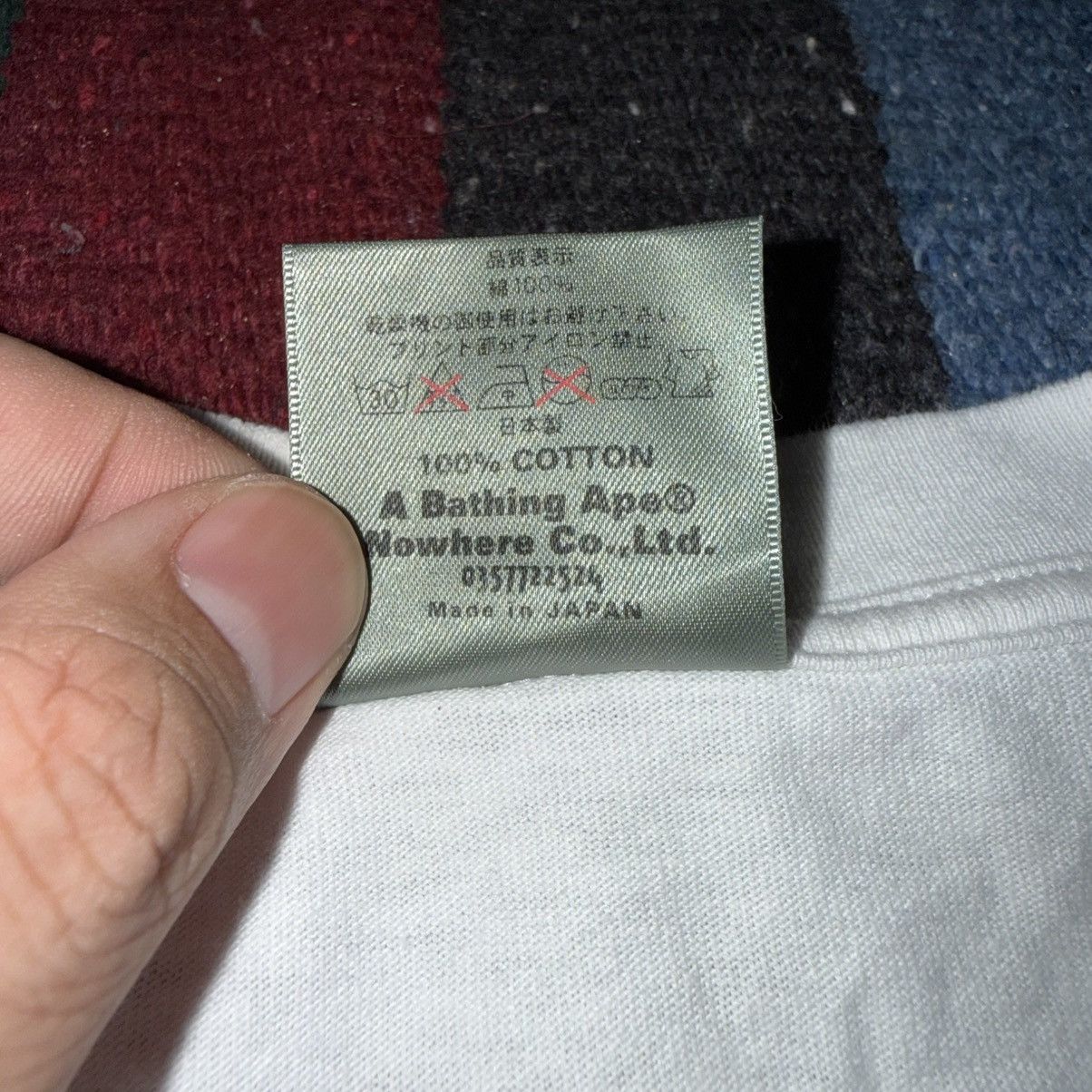 Bape Vintage 90s BAPE BLANK Tee Size US M / EU 48-50 / 2 - 4 Thumbnail
