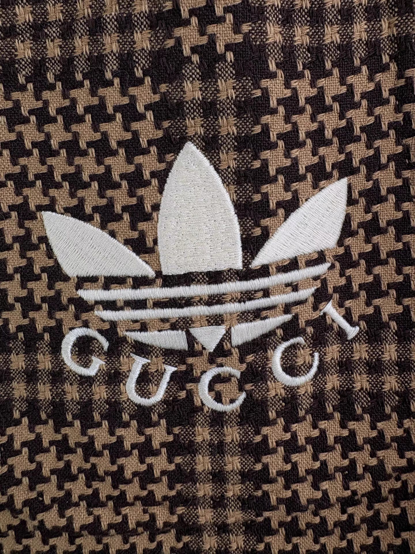 Gucci Gucci × Adidas Checkered Coat Size M / US 6-8 / IT 42-44 - 3 Thumbnail