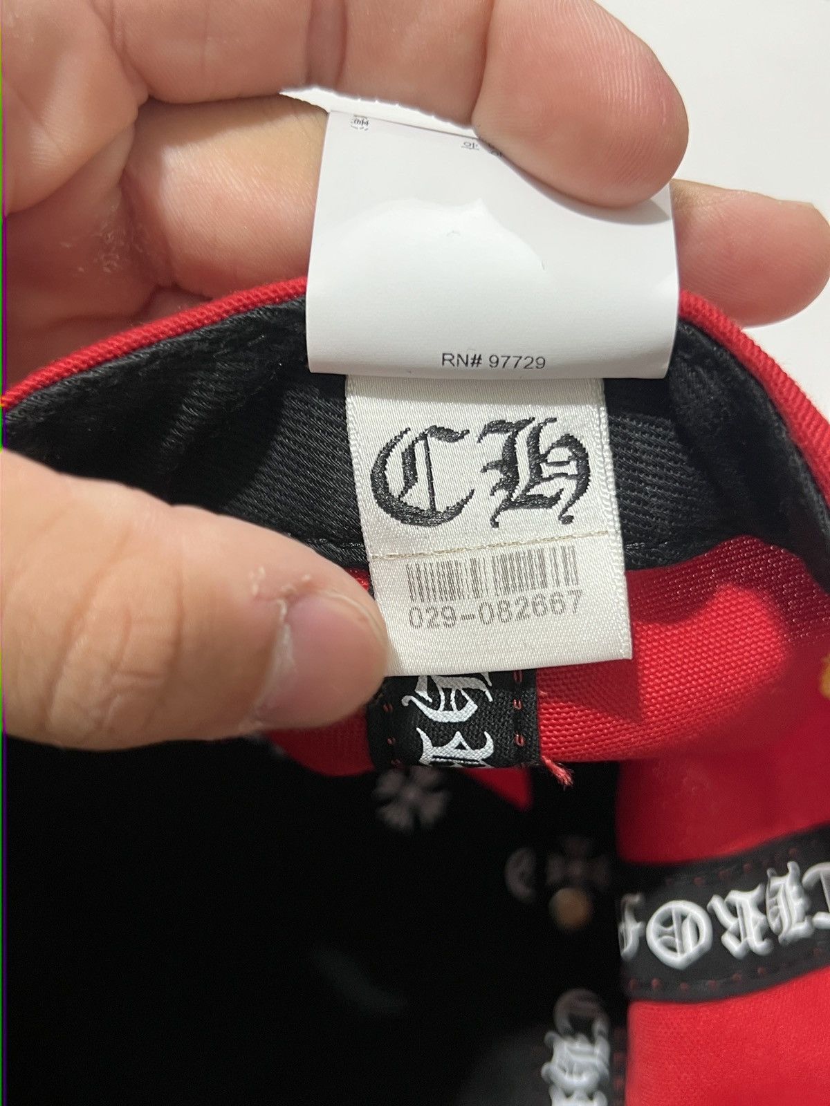 Chrome Hearts Chrome Hearts Red/Yellow Trucker Cap Size ONE SIZE - 7 Thumbnail
