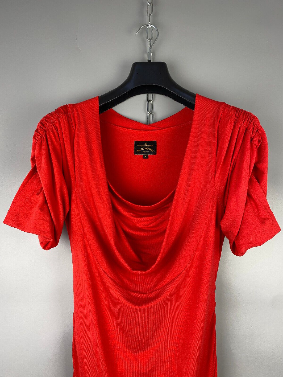 Vivienne Westwood Vivienne Westwood Womens Luxury Asymmetrical Dress Tunic Size L / US 10 / IT 46 - 3 Thumbnail