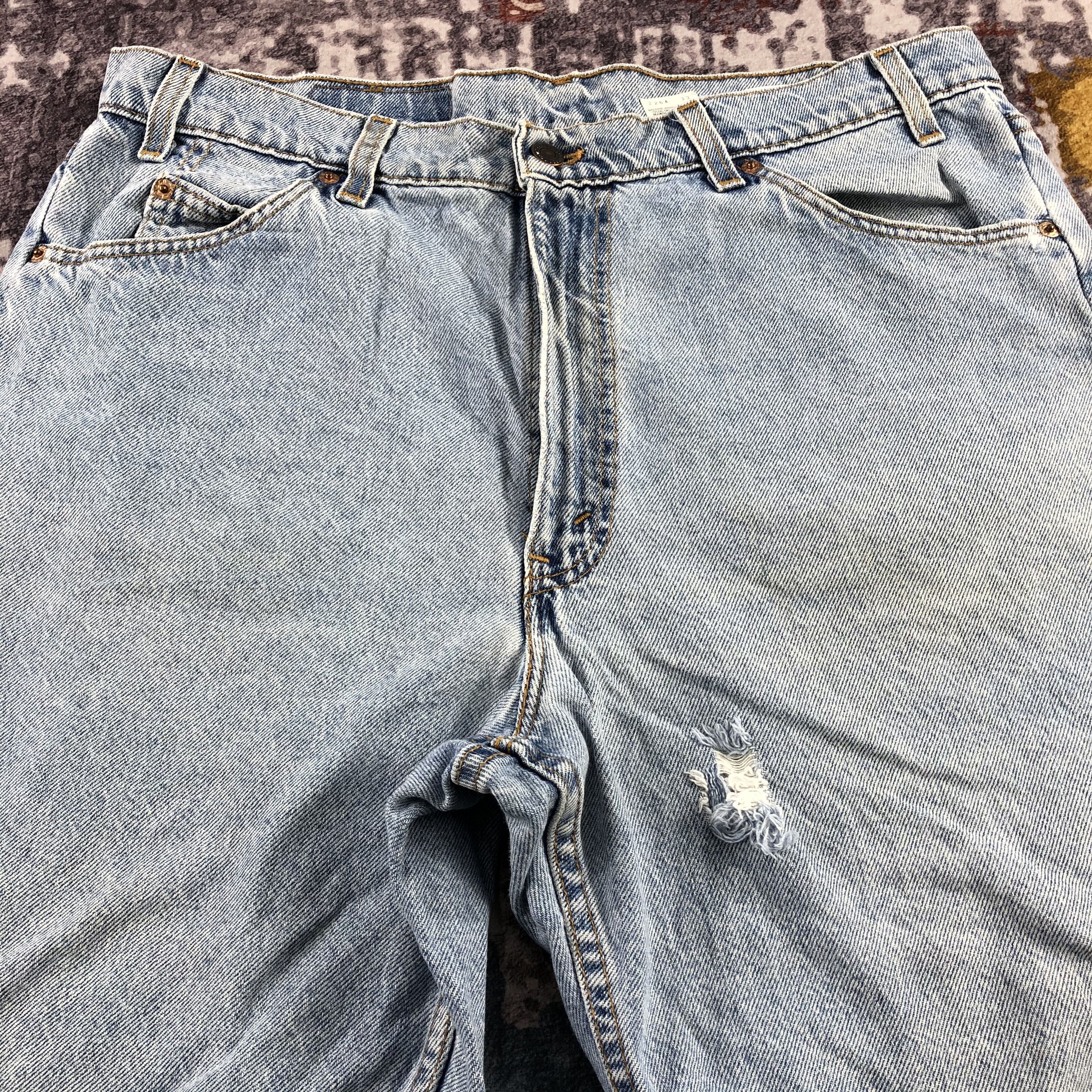 Levi's × Vintage Vintage Light Wash Levis 550 Jeans-JM3161 Size US 35 - 3 Thumbnail
