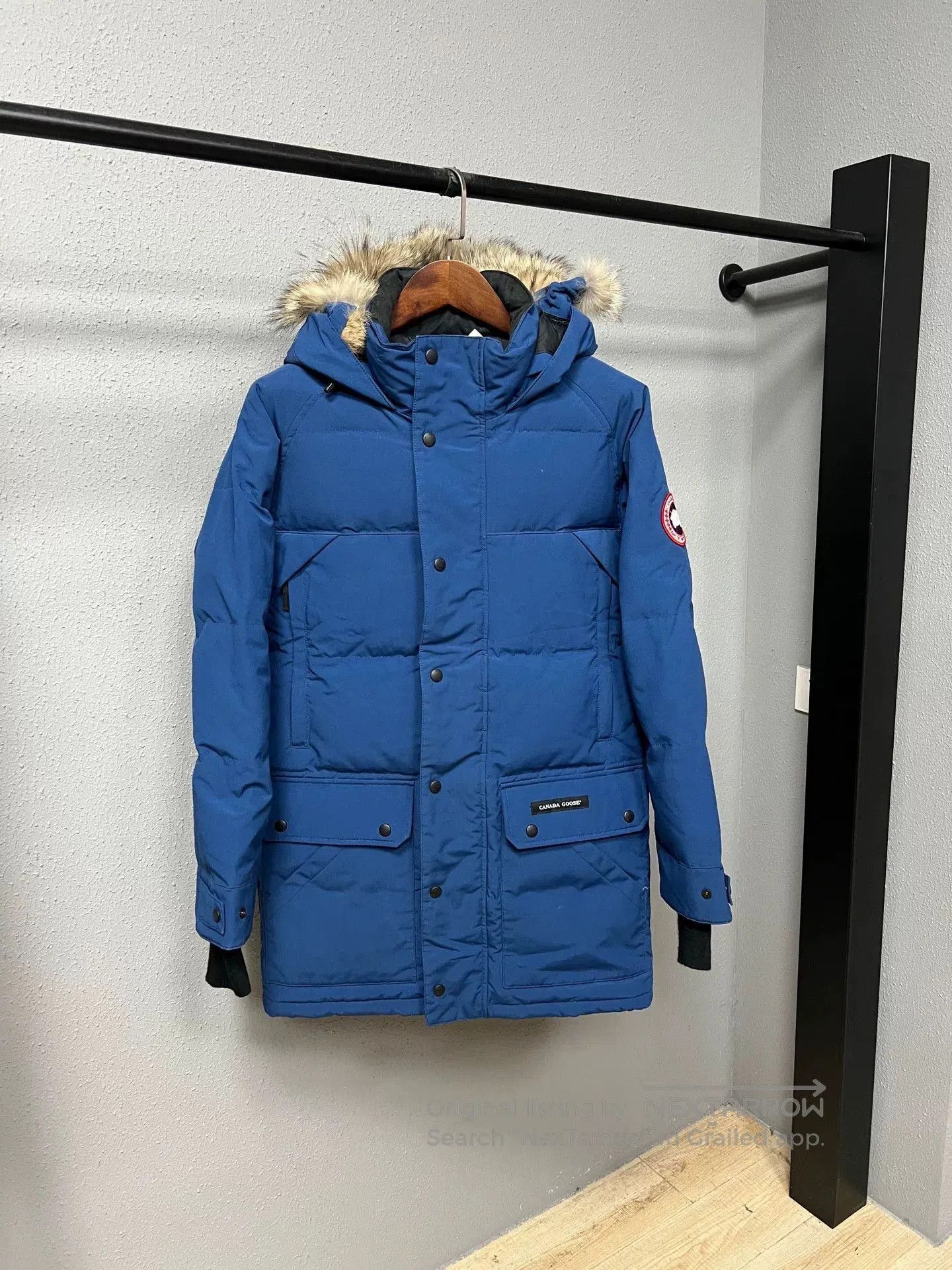 Canada Goose canada goose blue fur collar parka coat. Size US S / EU 44-46 / 1 - 1 Thumbnail