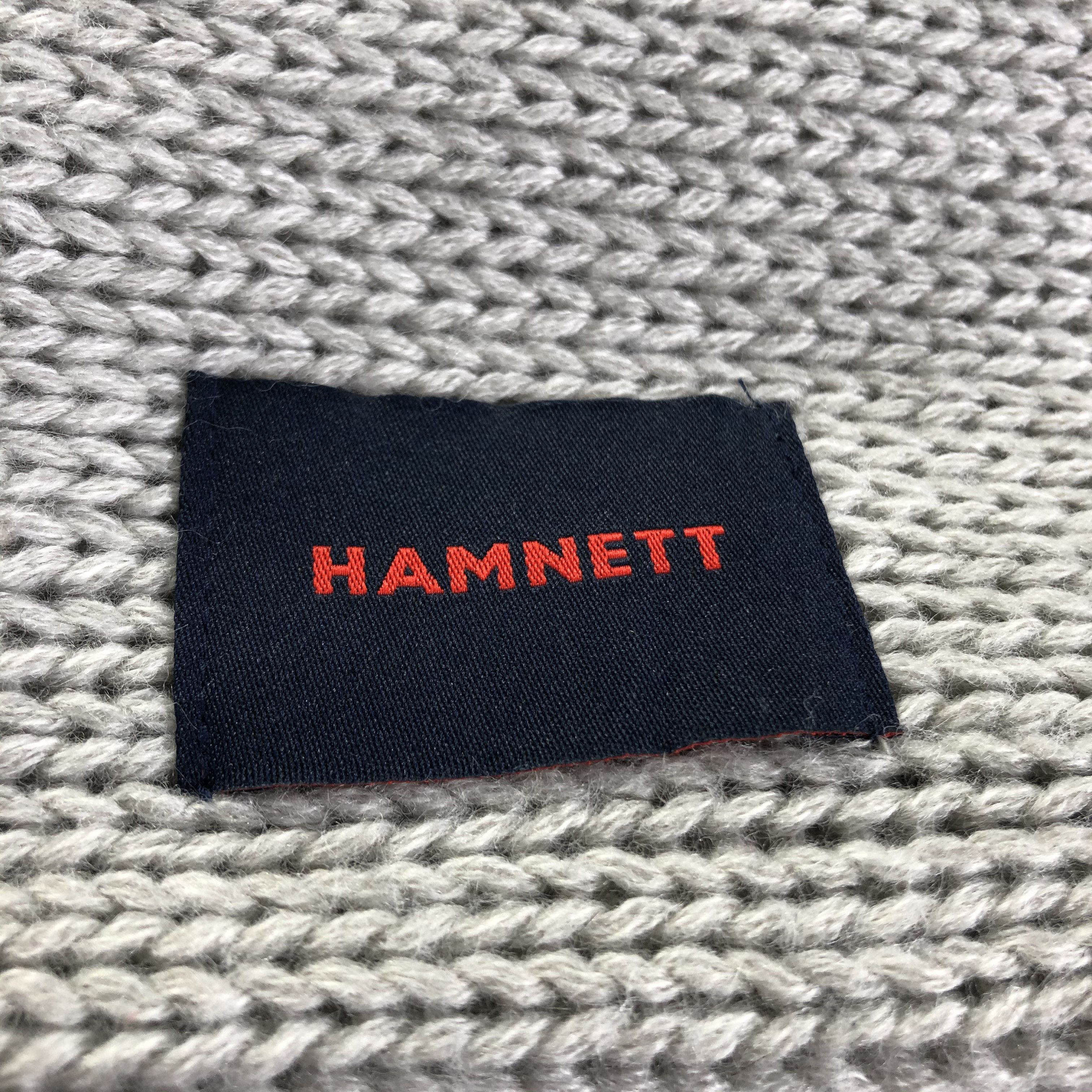 Katharine Hamnett London Hamnett Knit Wool Infinity Scarf Muffler Neckwear V2571 Size ONE SIZE - 4 Thumbnail
