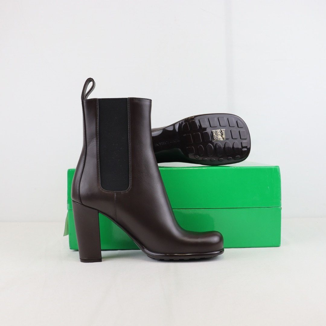 Bottega Veneta o1rshd1 Smooth Calf Storm Ankle Boots in Fondant Size US 9.5 / IT 39.5 - 1 Thumbnail
