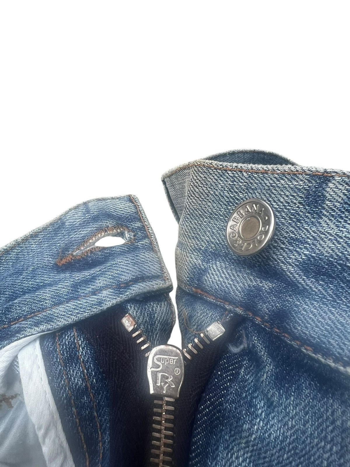 Dolce & Gabbana Vintage Dolce & Gabbana Distress Dirty Mud Denim Loose Jeans Size US 32 / EU 48 - 25 Thumbnail