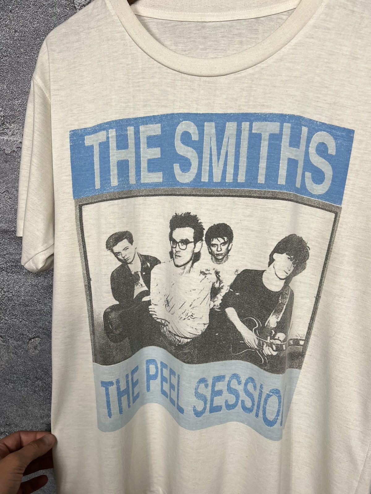 The Smiths Rare 90s Single Stitch The Smiths The Peel Session T-shirt Size US L / EU 52-54 / 3 - 9 Thumbnail