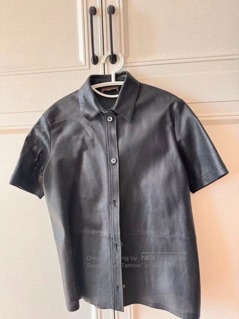 Loewe Loewe Cut-out Leather Jacket Size XS / US 0-2 / IT 36-38 - 1 Thumbnail