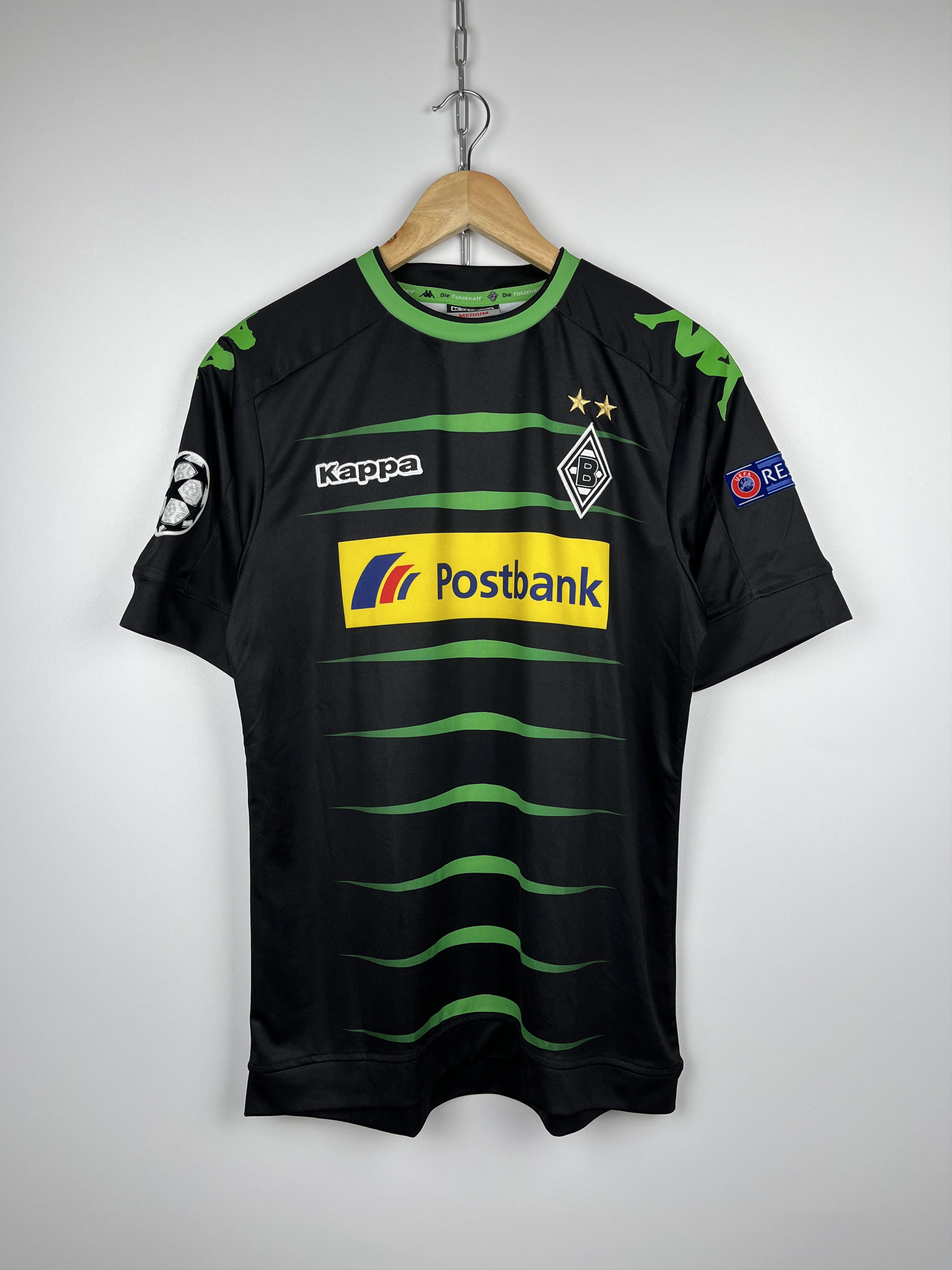 Kappa Borussia Monchengladbach 2016-17 Cup Third Jersey Size US M / EU 48-50 / 2 - 2 Thumbnail