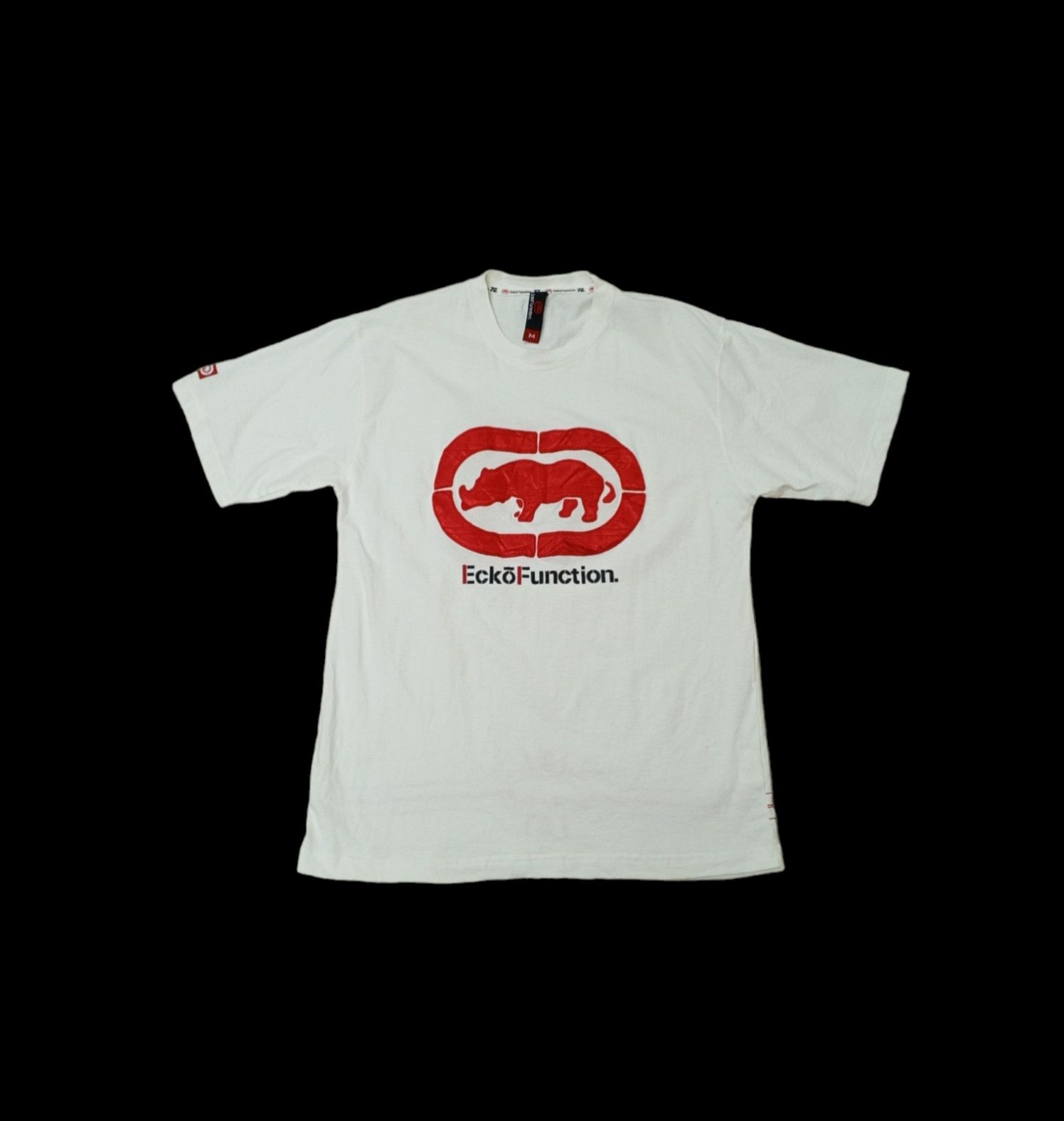 Ecko Unltd. Ecko Function White Medium Shirt Hip Hop Style Size US M / EU 48-50 / 2 - 1 Thumbnail