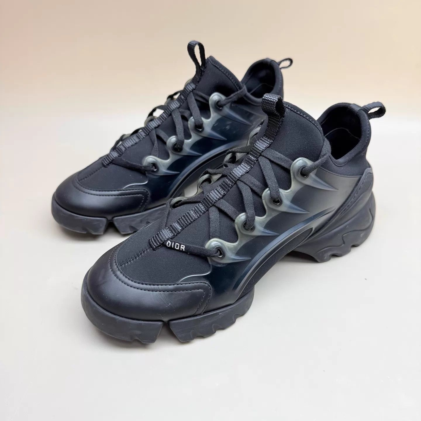 Dior Dior D-Connect Black Dad Sneakers 38 99 New Size US 7.5 / IT 37.5 - 1 Thumbnail