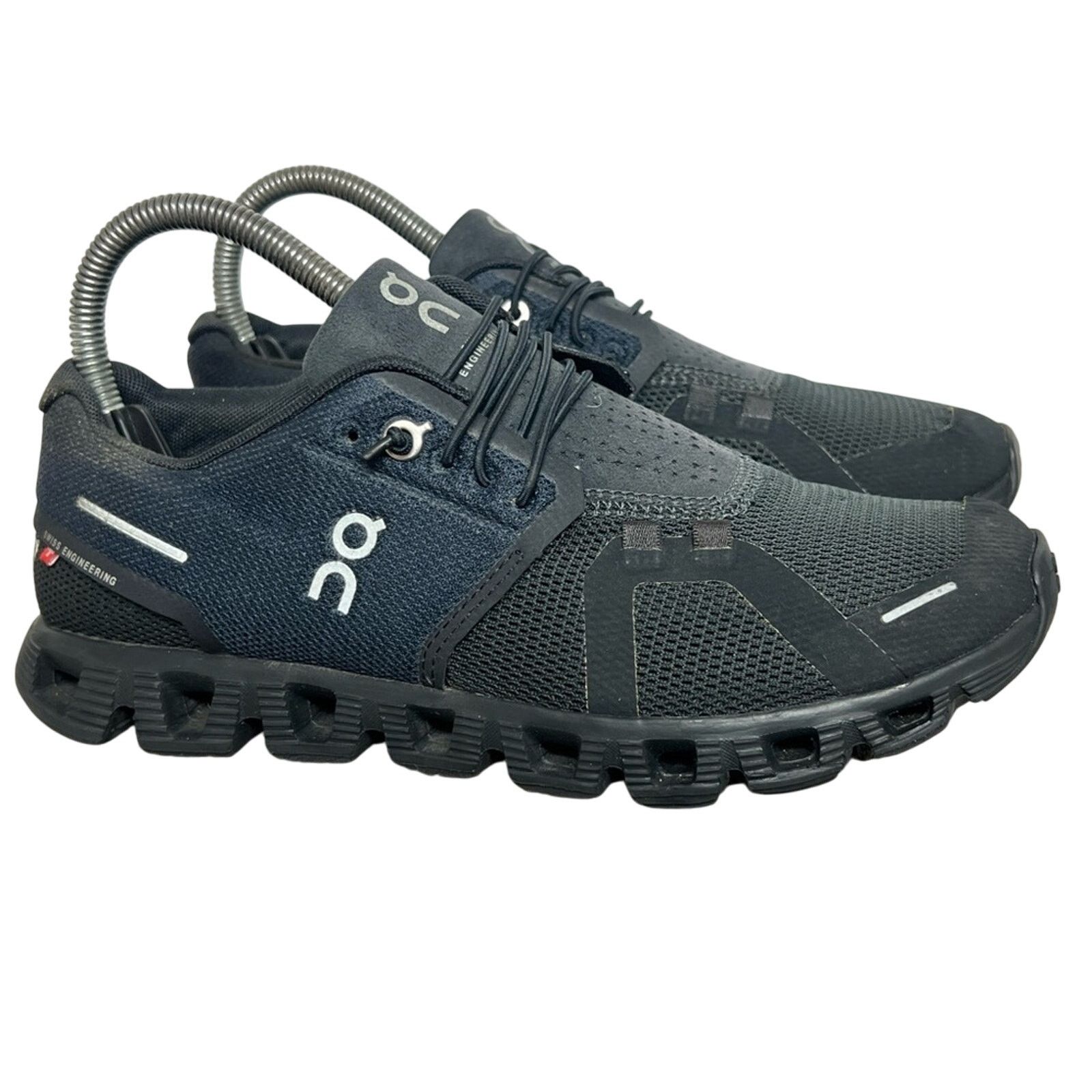 On On Women's Cloud 5 Sneakers All Black Size 7.5 US 59.98905 Size US 7.5 / IT 37.5 - 2 Thumbnail