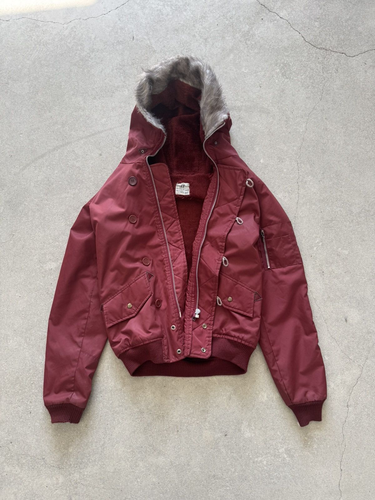 H&M 80s H&M Alaska Type Bomber Archive Size US M / EU 48-50 / 2 - 1 Thumbnail