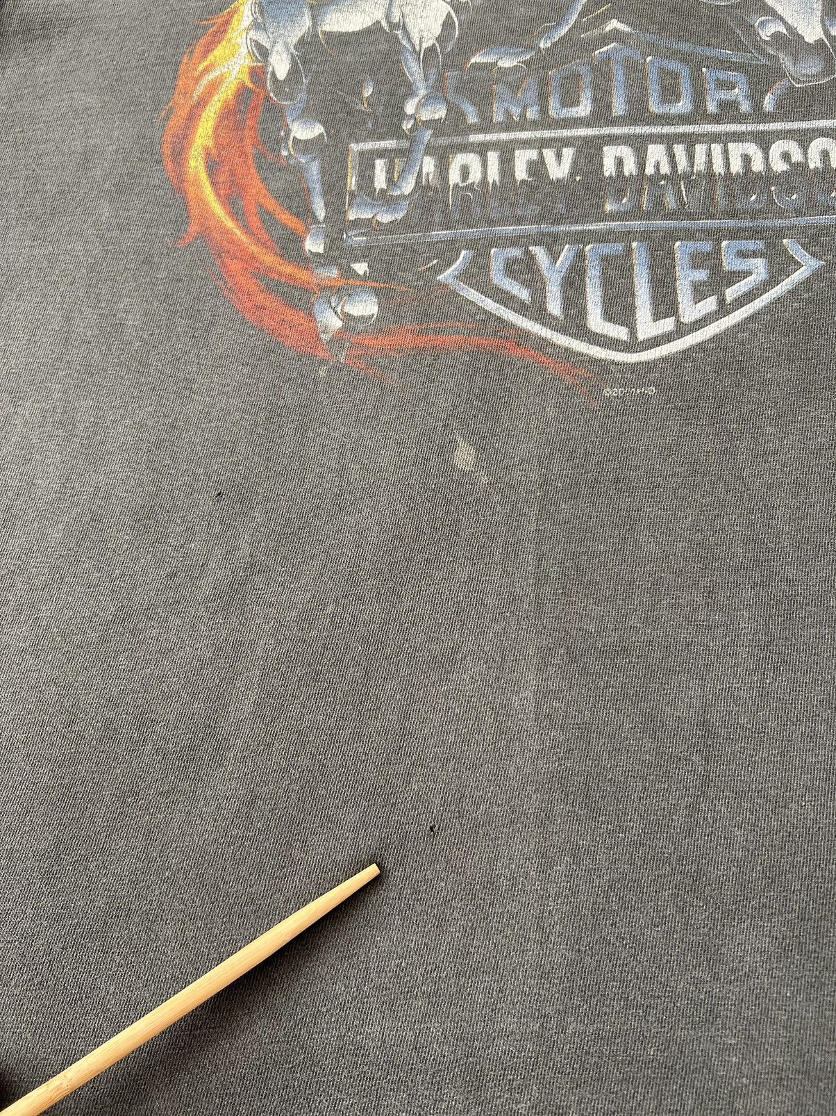 Harley Davidson Vintage 2001 Harley Davidson Fire Horse Flame Daytona Tshirt Size US M / EU 48-50 / 2 - 7 Thumbnail