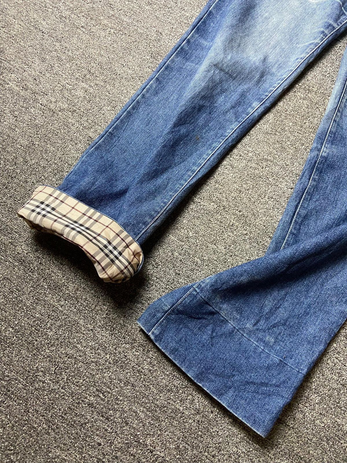 Burberry × Designer × Vintage Vintage Burberry London Nova Check Jeans (128) Size US 29 - 10 Thumbnail