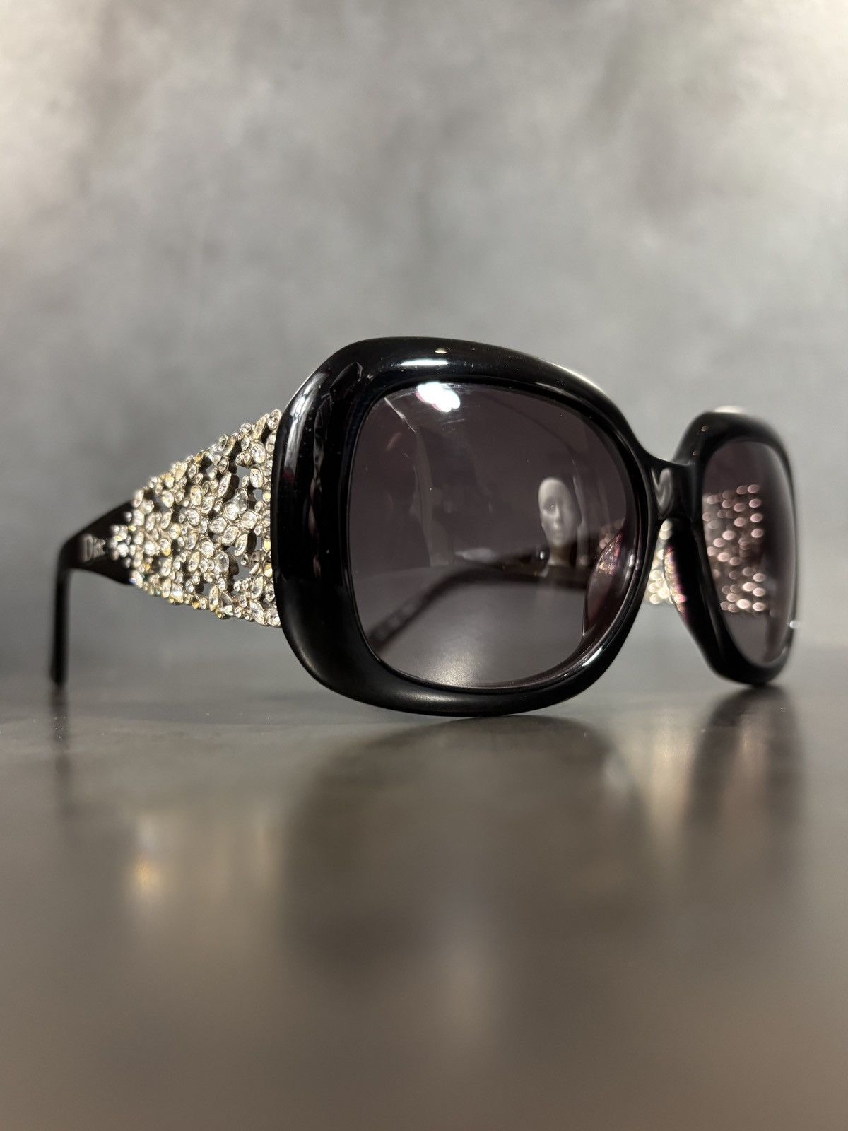 Dior 2011 Dior Delicacy Sunglasses Limited Edition Rhinestone Size ONE SIZE - 6 Thumbnail