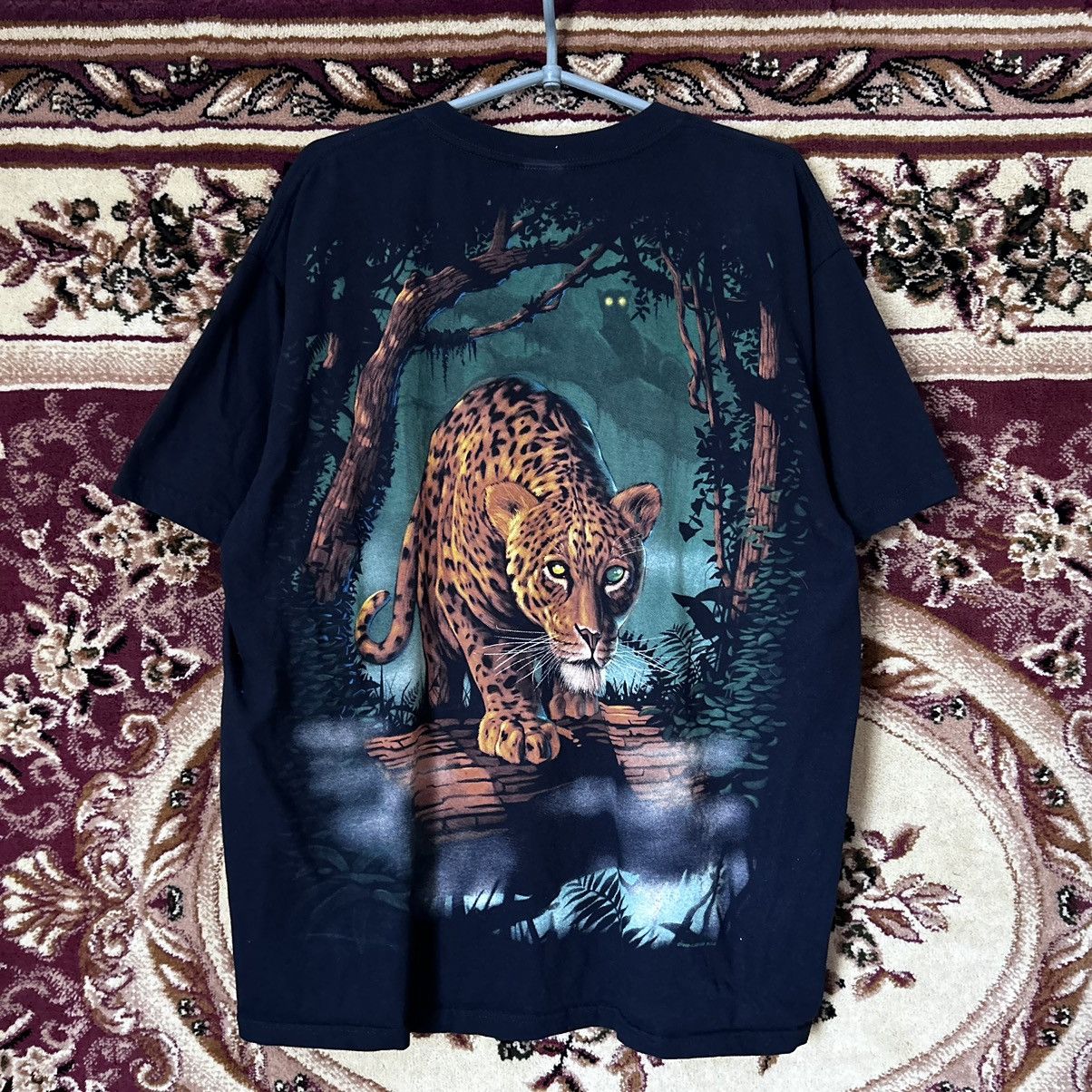 Liquid Blue × Vintage Liquid Blue 1998 VTG Tiger Full Print AOP Vintage tshirt Size US XL / EU 56 / 4 - 2 Thumbnail