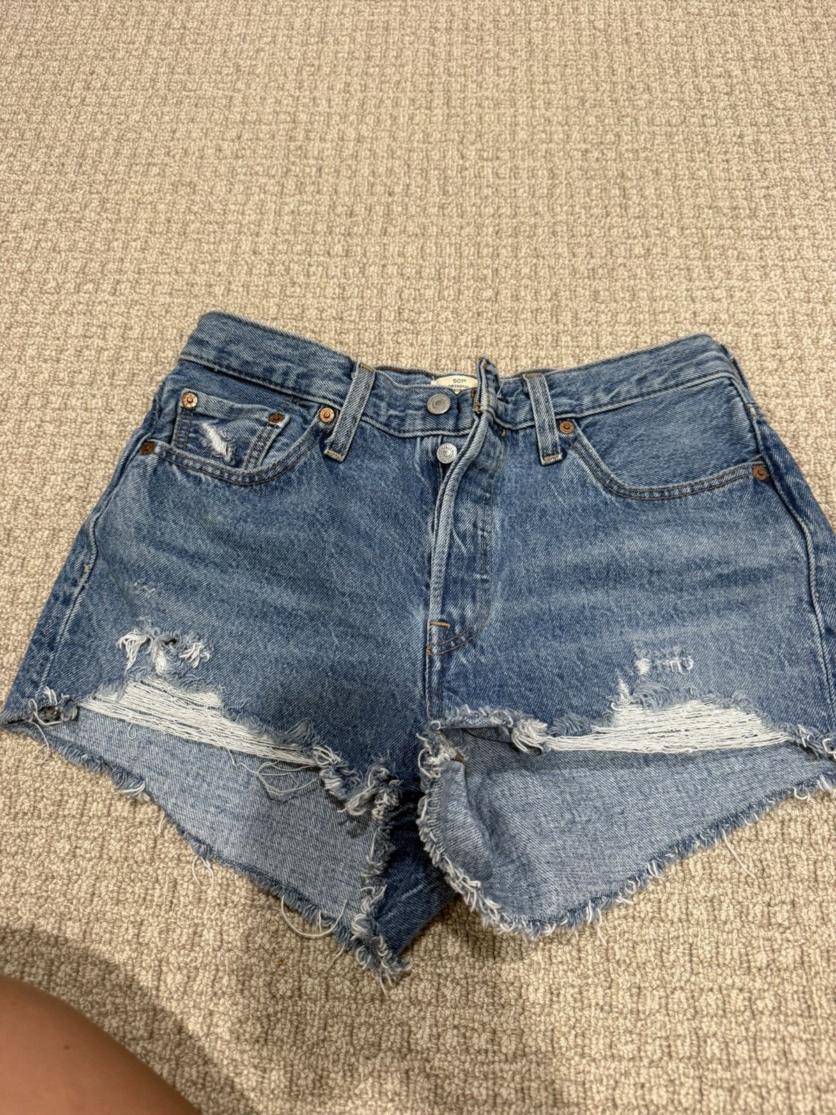 Levi's 501 Original Short Size 28" / US 6 / IT 42 - 1 Thumbnail