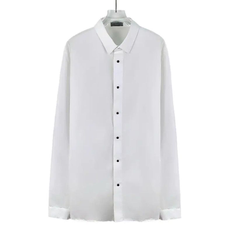 Dior Dior White Cotton Women's Shirt 0089 Size M / US 6-8 / IT 42-44 - 1 Thumbnail