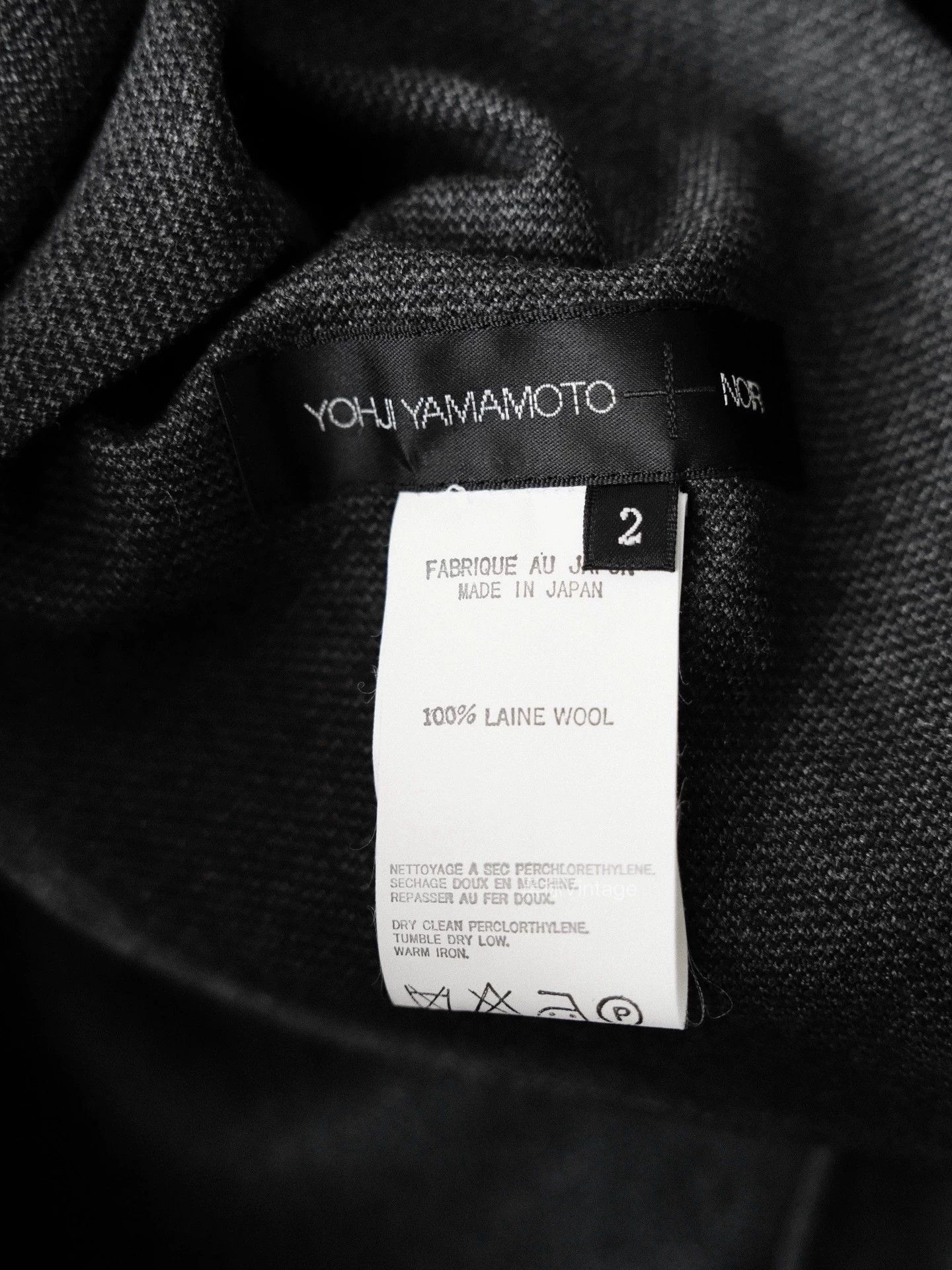 Yohji Yamamoto Yohji Yamamoto 09ss Vintage Wool Draped Sleeveless Dress Size XS / US 0-2 / IT 36-38 - 9 Thumbnail