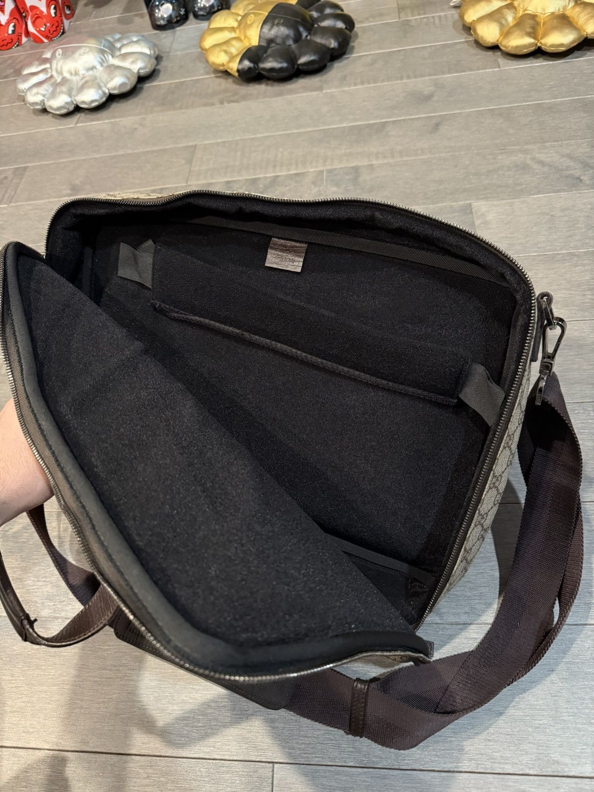 Gucci Gucci monogram laptop case bag Size ONE SIZE - 3 Thumbnail