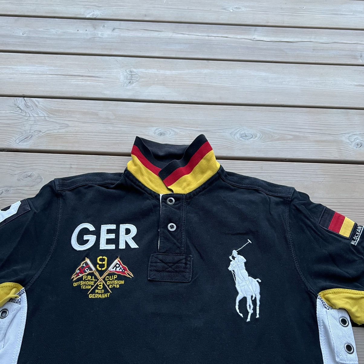 Polo Ralph Lauren Polo Ralph Lauren Super Rare Big Pony Chief Keef Germany Size US M / EU 48-50 / 2 - 8 Thumbnail