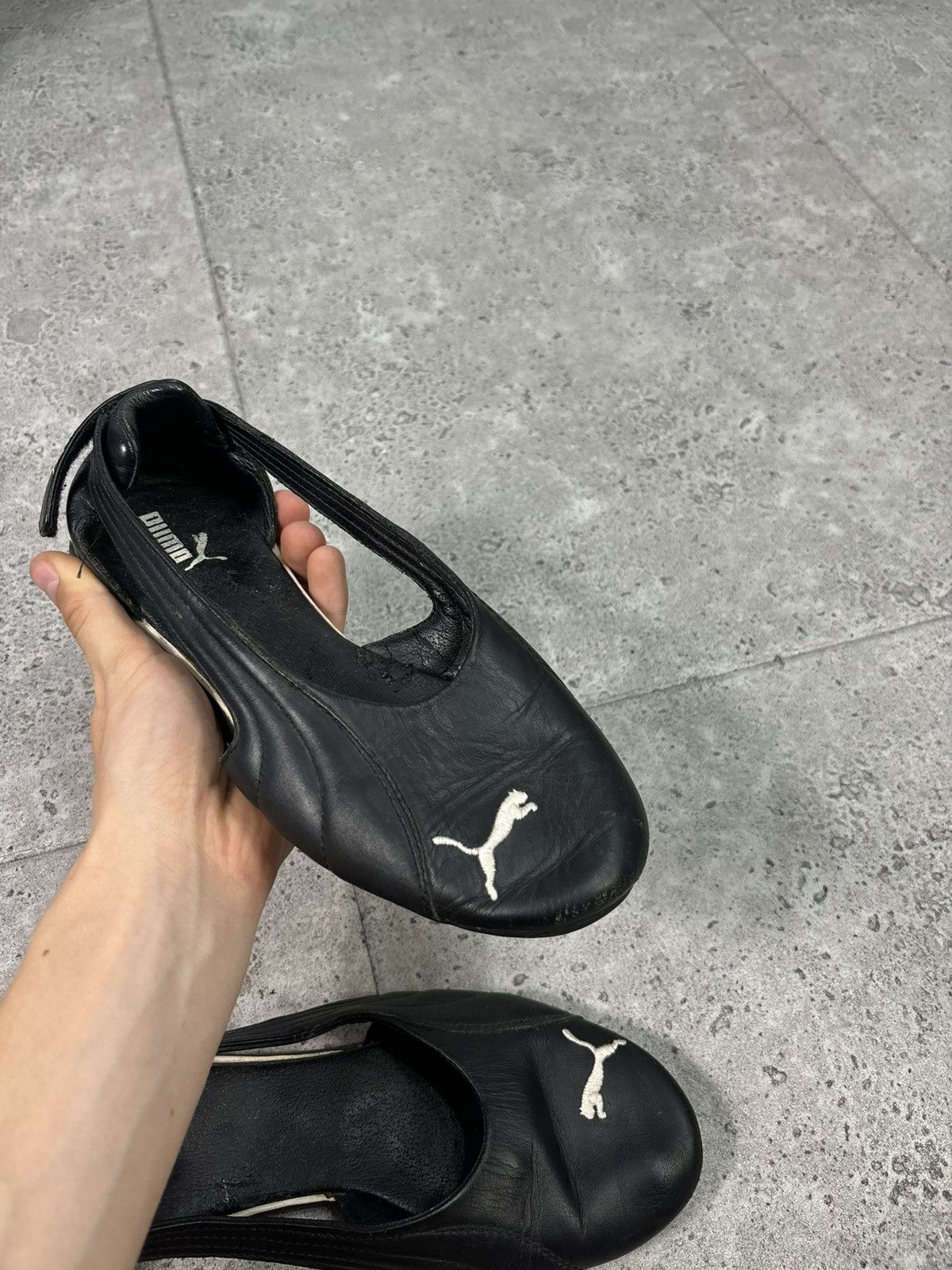 Japanese Brand × Puma × Vintage 2000s Low Top Puma Speed Cat Ballet Flats Y2K Trendy Size US 9 / IT 39 - 5 Thumbnail