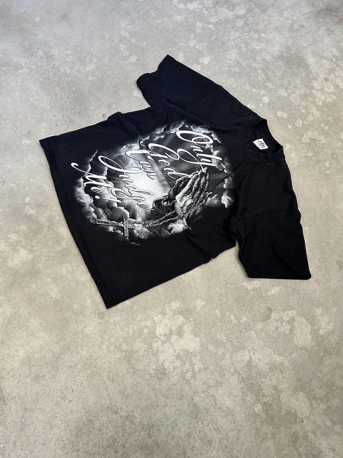 Other Vintage “Only God can Judge Me!” T-Shirt Size US XL / EU 56 / 4 - 4 Thumbnail