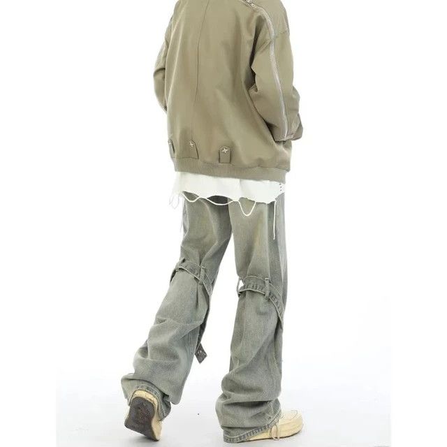 Japanese Brand × Jean Strap Design Trousers Jeans Size US 27 - 2 Thumbnail