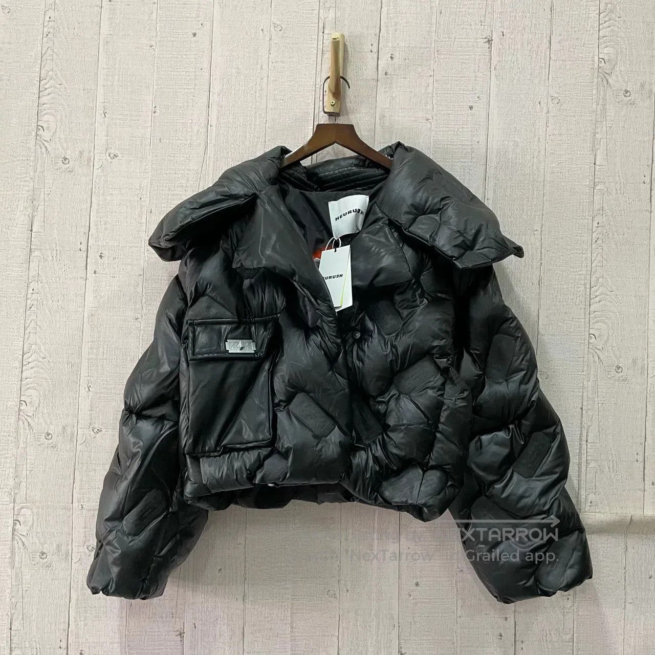 Hereu HEURUEH Irregular Down Cotton Jacket. Size S / US 4 / IT 40 - 1 Thumbnail