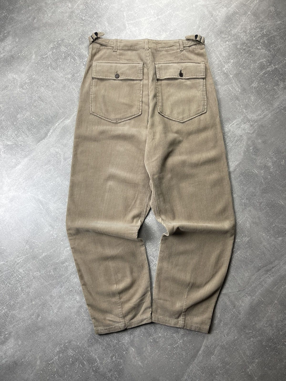 Universal Works Universal Works Fatigue Pants Beige Corduroy Utility Size US 30 / EU 46 - 3 Thumbnail