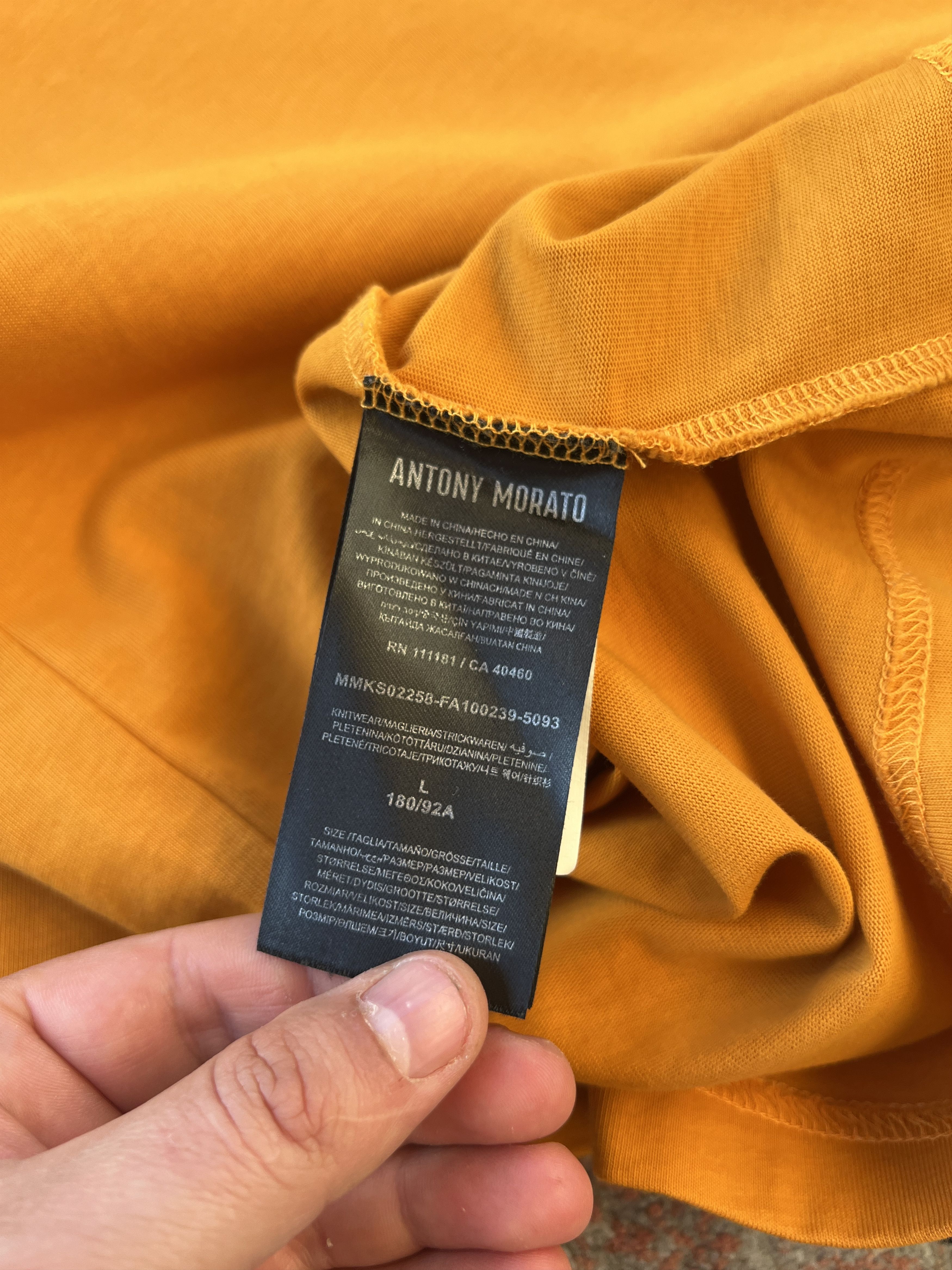 Antony Morato Antony Morato T-Shirt Size US L / EU 52-54 / 3 - 5 Thumbnail
