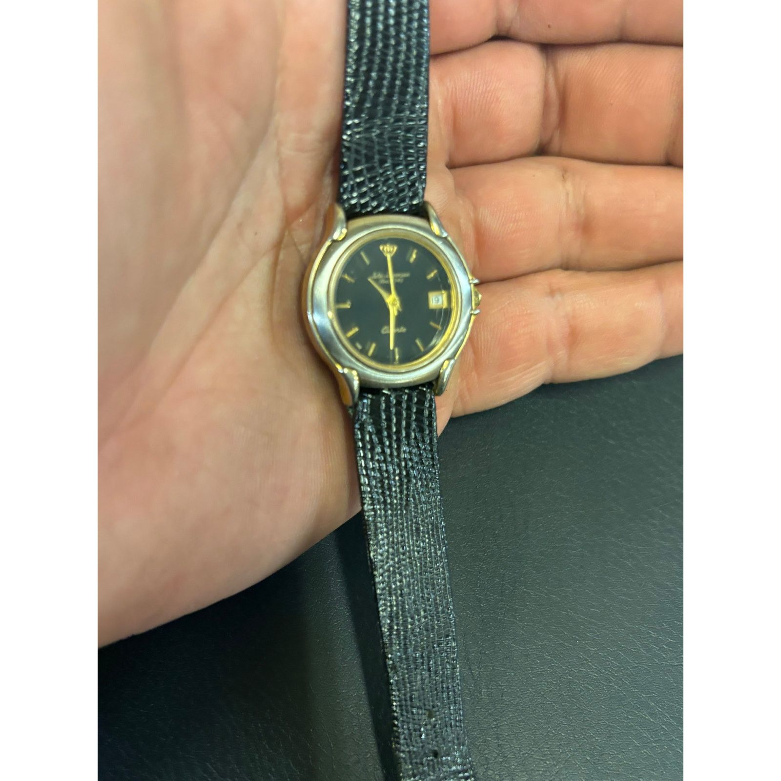 Other Vintage Jules Jurgensen Gold Tone Women’s Watch! New battery Size ONE SIZE - 4 Thumbnail