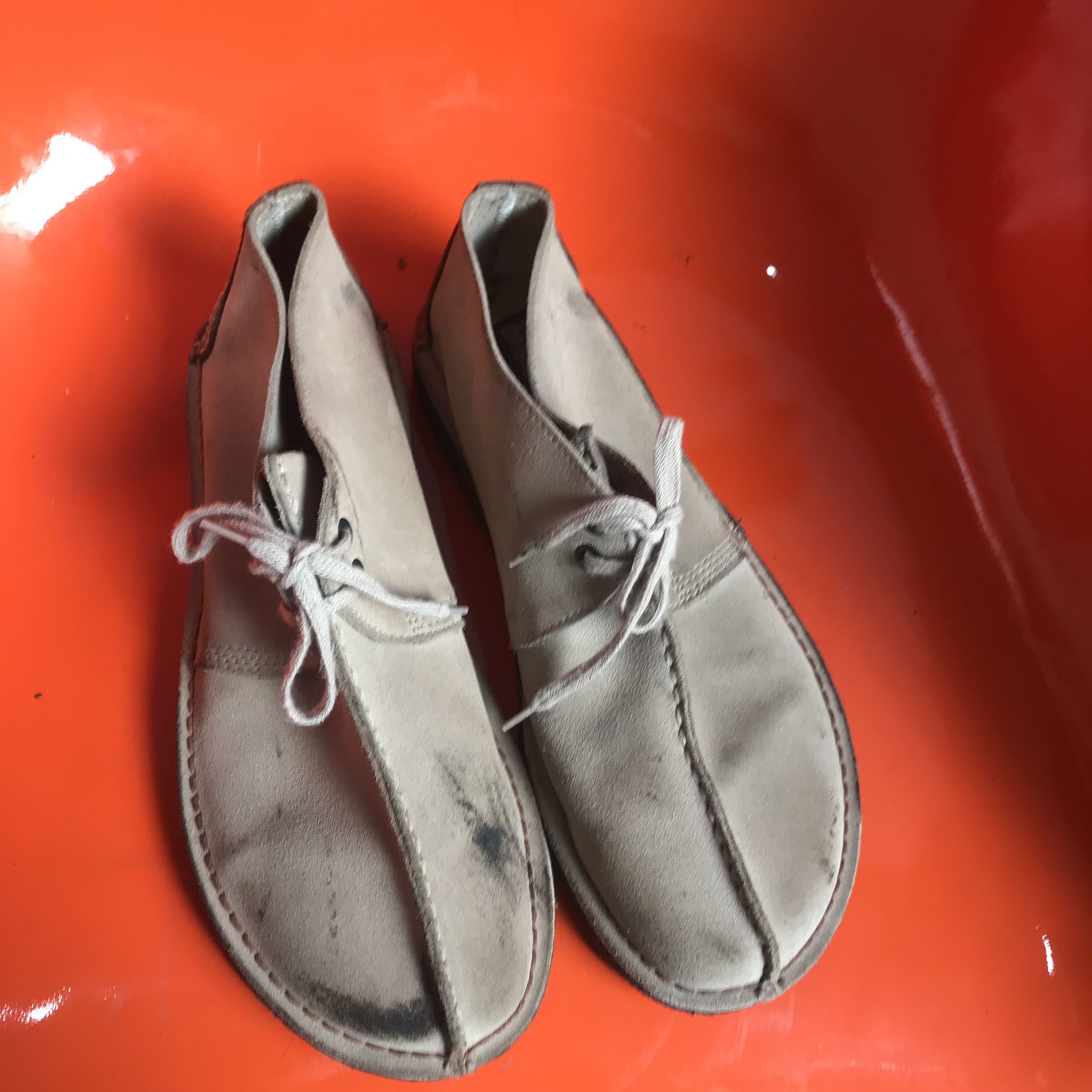 Clarks Clarks Dessert trek treks Stone wash brown khaki beige Size US 8.5 / EU 41-42 - 4 Thumbnail