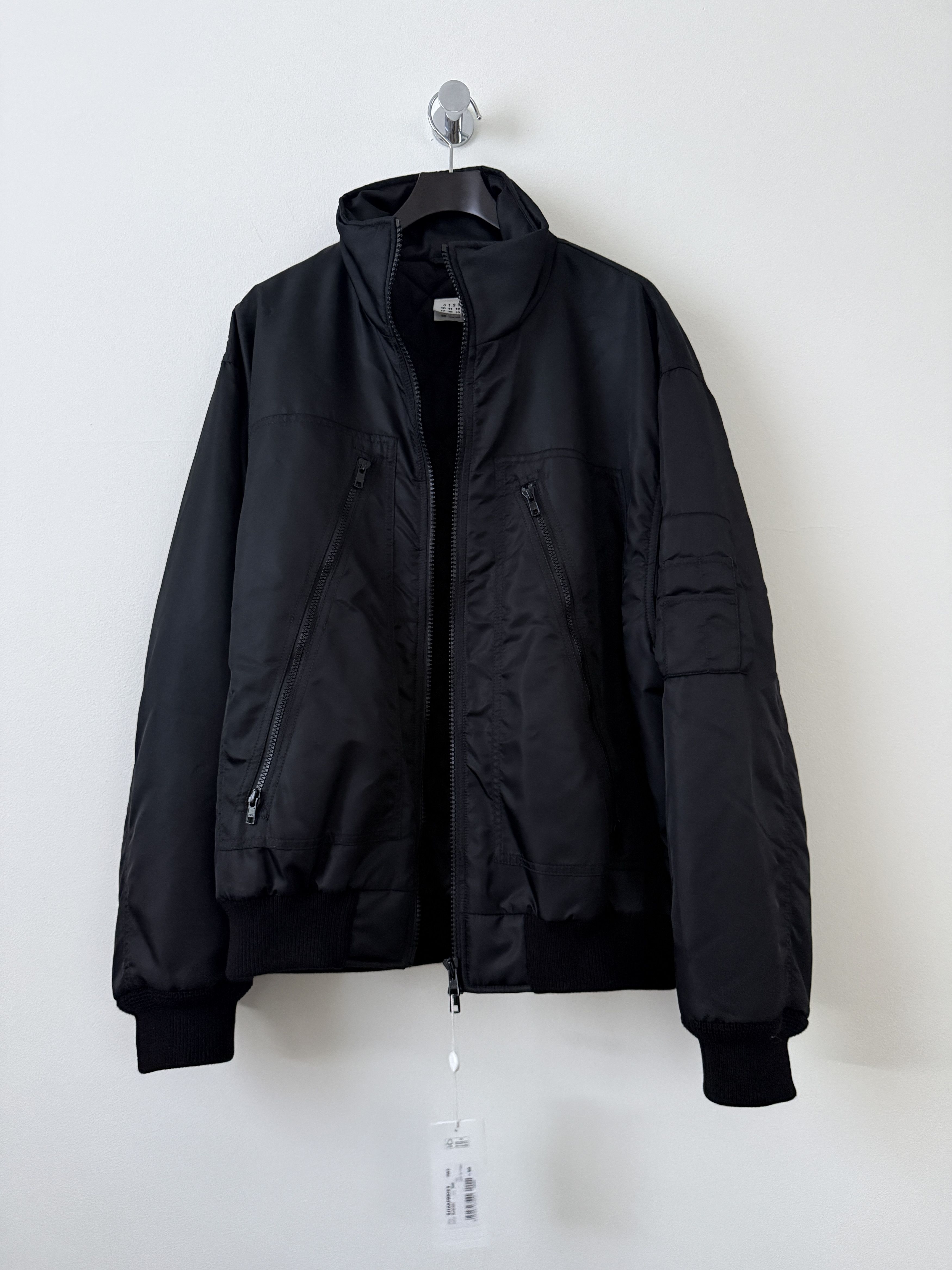 Maison Margiela MM6 Nylon Zip Bomber Jacket Size US M / EU 48-50 / 2 - 3 Thumbnail