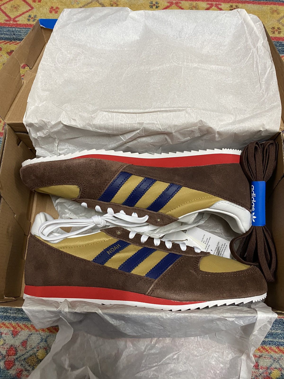 Adidas × Noah Noah X Adidas Vintage Runner Brown | Grailed