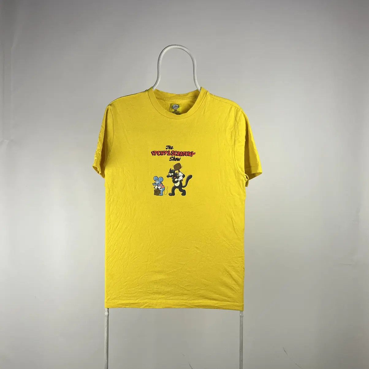 Anime The Simpsons T-shirt the itchy&scratchy show size Medium Size US M / EU 48-50 / 2 - 1 Thumbnail